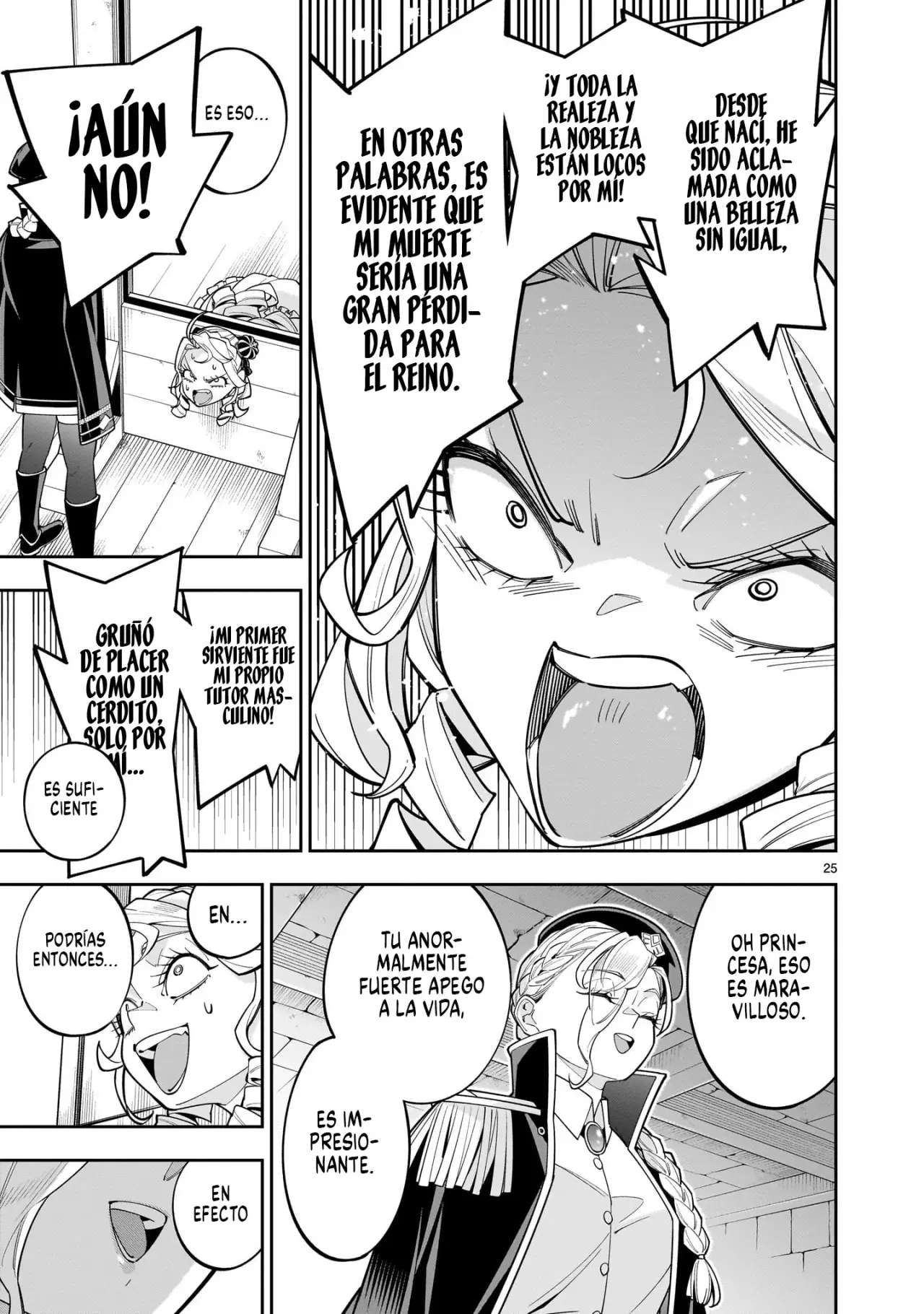 Shi ni Modori Oujo wa Ikinobiru Tameni Yuri Harem wo Tsukuru Koto ni Shita Capitulo 10.2: Lo he hecho otra vez (Parte Dos) página 27