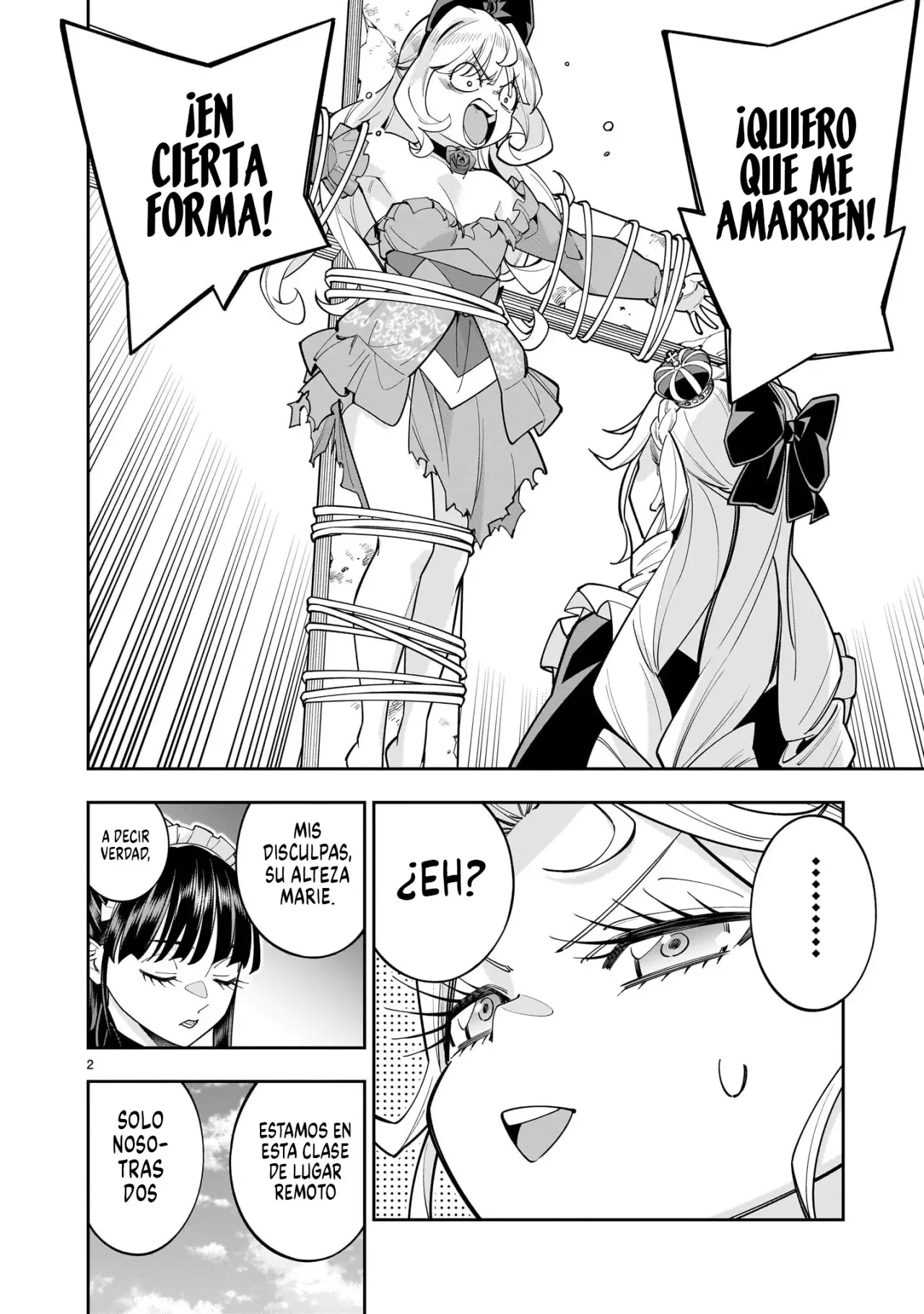 Shi ni Modori Oujo wa Ikinobiru Tameni Yuri Harem wo Tsukuru Koto ni Shita Capitulo 10.2: Lo he hecho otra vez (Parte Dos) página 4