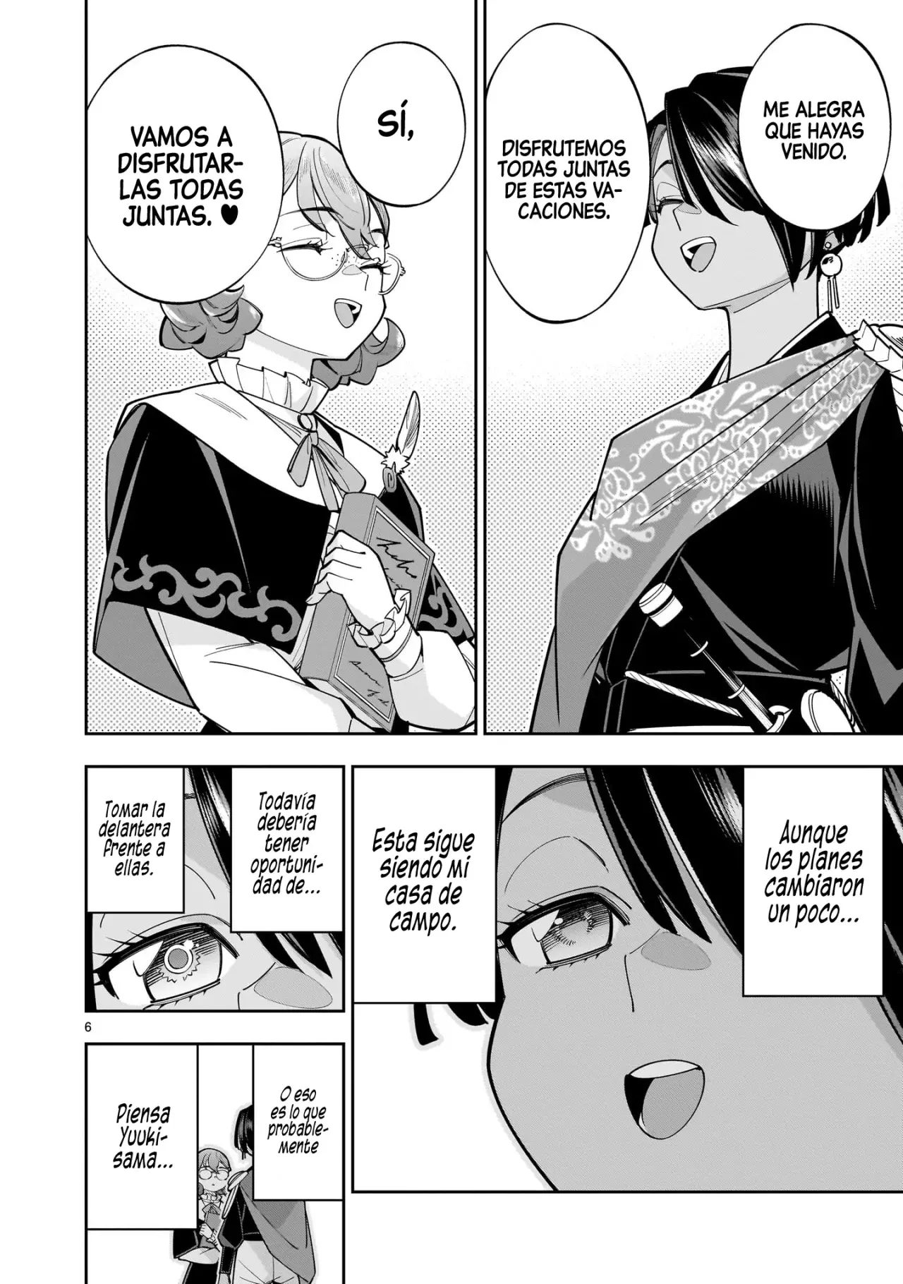 Shi ni Modori Oujo wa Ikinobiru Tameni Yuri Harem wo Tsukuru Koto ni Shita Capitulo 10: Otra vez lo he hecho... (1ra Parte) página 8