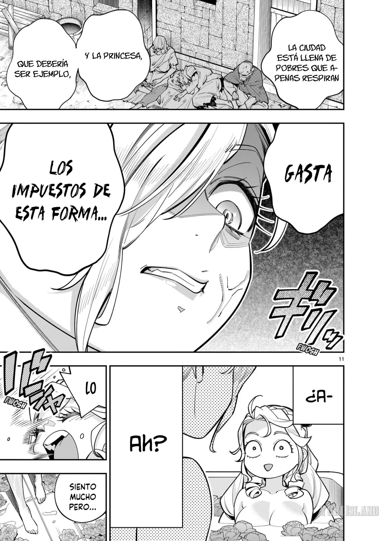 Shi ni Modori Oujo wa Ikinobiru Tameni Yuri Harem wo Tsukuru Koto ni Shita Capitulo 11 página 12
