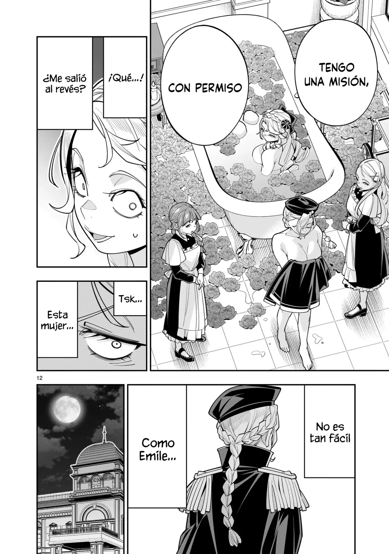 Shi ni Modori Oujo wa Ikinobiru Tameni Yuri Harem wo Tsukuru Koto ni Shita Capitulo 11 página 13
