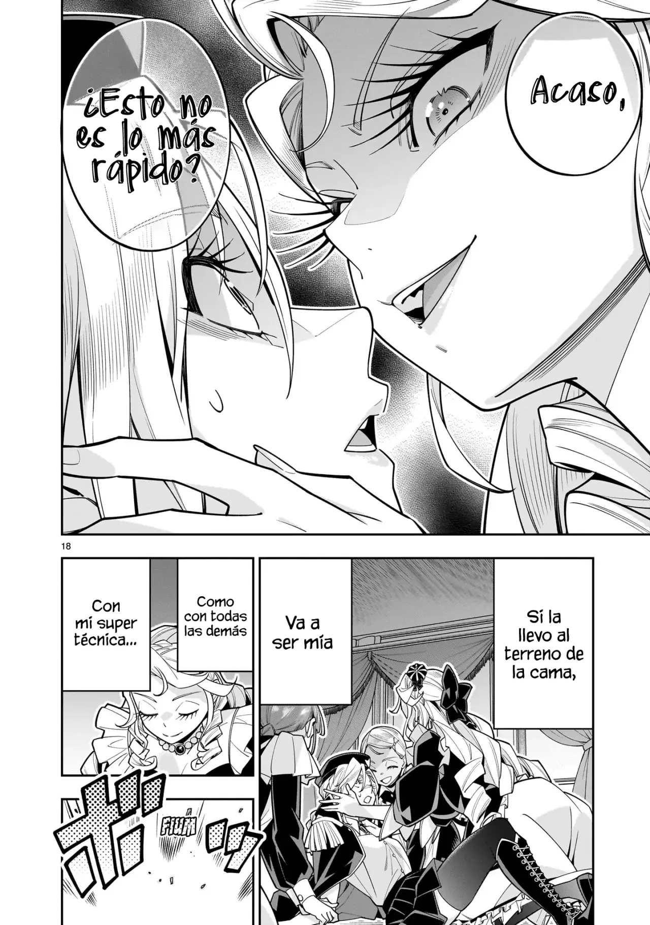 Shi ni Modori Oujo wa Ikinobiru Tameni Yuri Harem wo Tsukuru Koto ni Shita Capitulo 11 página 19
