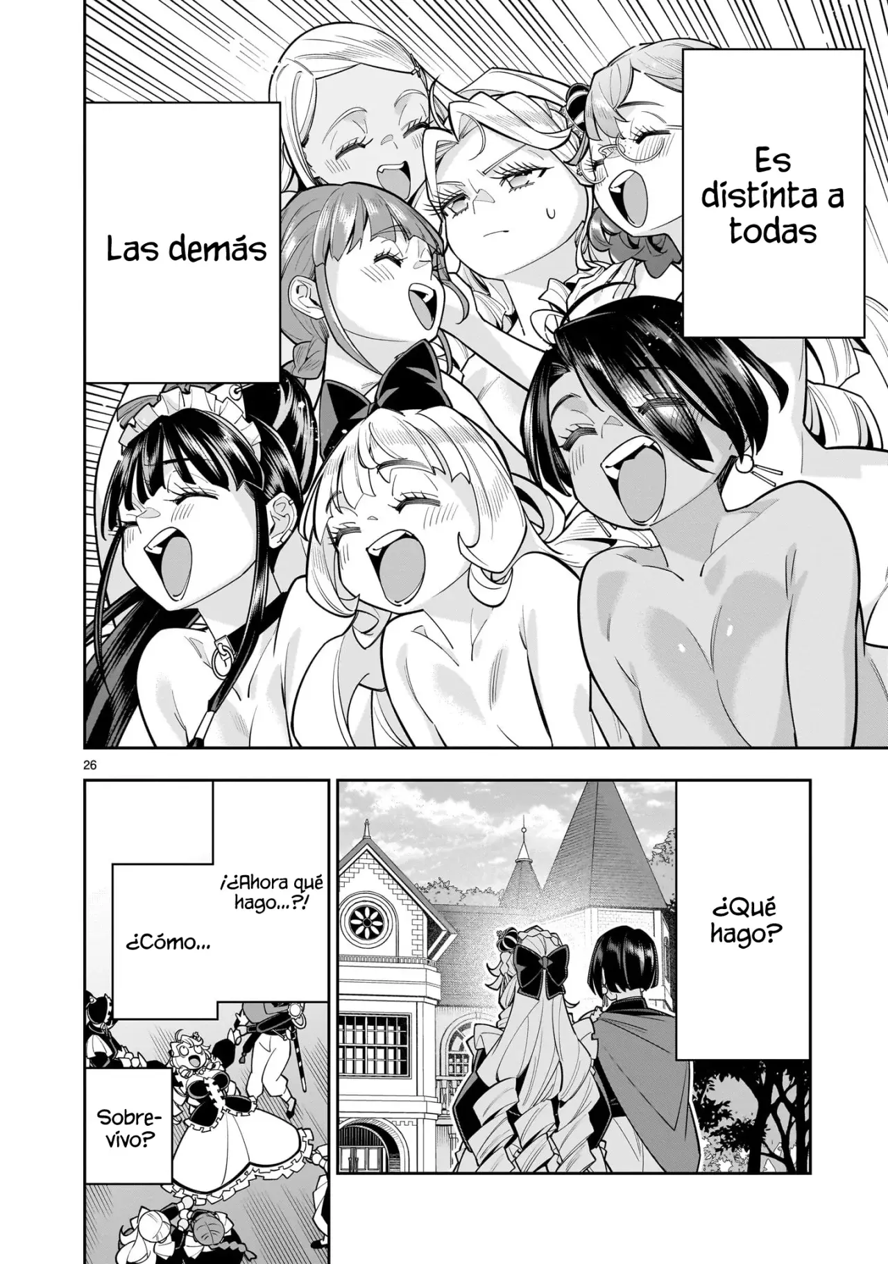 Shi ni Modori Oujo wa Ikinobiru Tameni Yuri Harem wo Tsukuru Koto ni Shita Capitulo 11 página 27