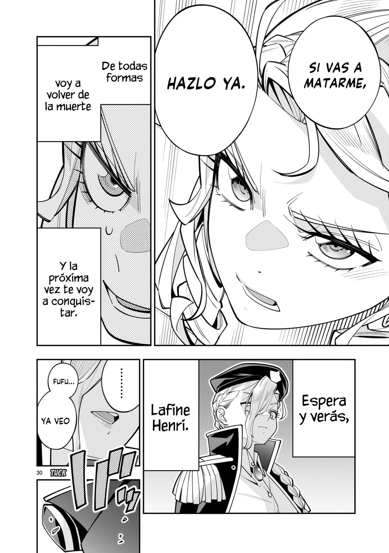Shi ni Modori Oujo wa Ikinobiru Tameni Yuri Harem wo Tsukuru Koto ni Shita Capitulo 11 página 31