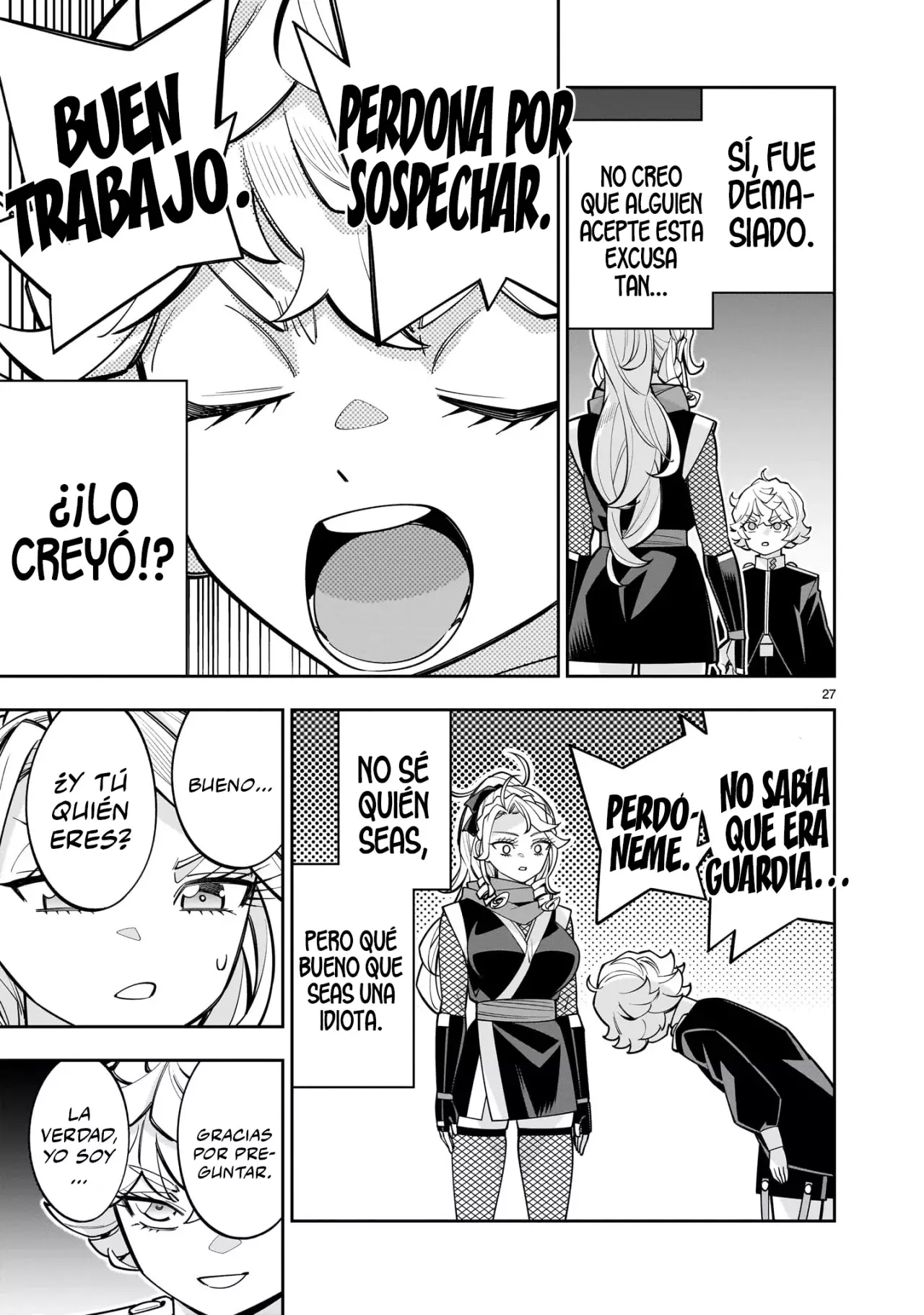 Shi ni Modori Oujo wa Ikinobiru Tameni Yuri Harem wo Tsukuru Koto ni Shita Capitulo 12 página 28