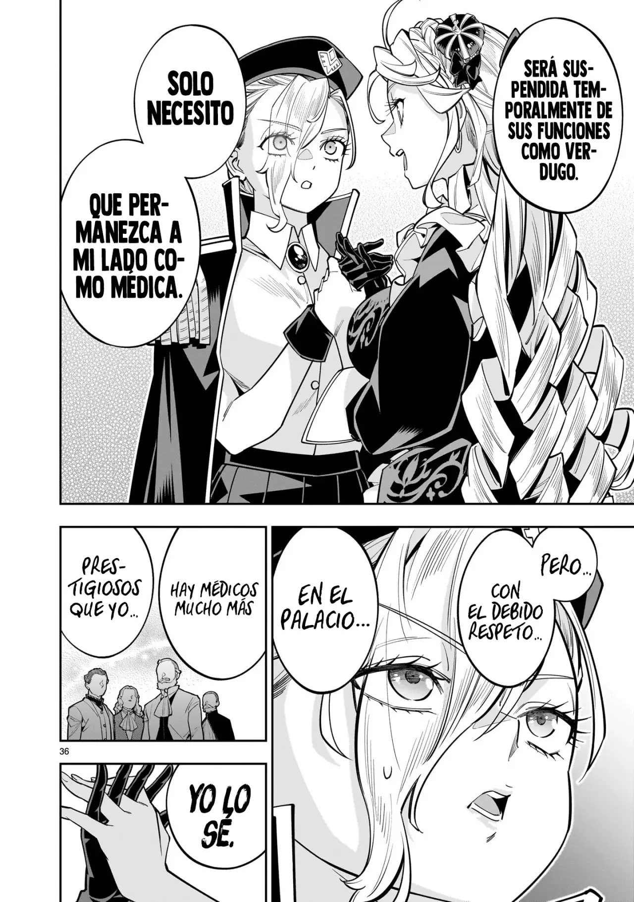 Shi ni Modori Oujo wa Ikinobiru Tameni Yuri Harem wo Tsukuru Koto ni Shita Capitulo 13 página 38