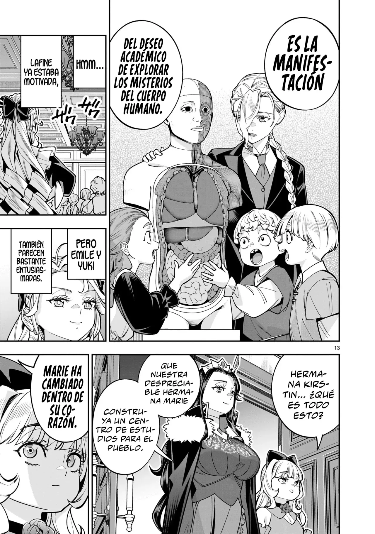 Shi ni Modori Oujo wa Ikinobiru Tameni Yuri Harem wo Tsukuru Koto ni Shita Capitulo 14 página 15
