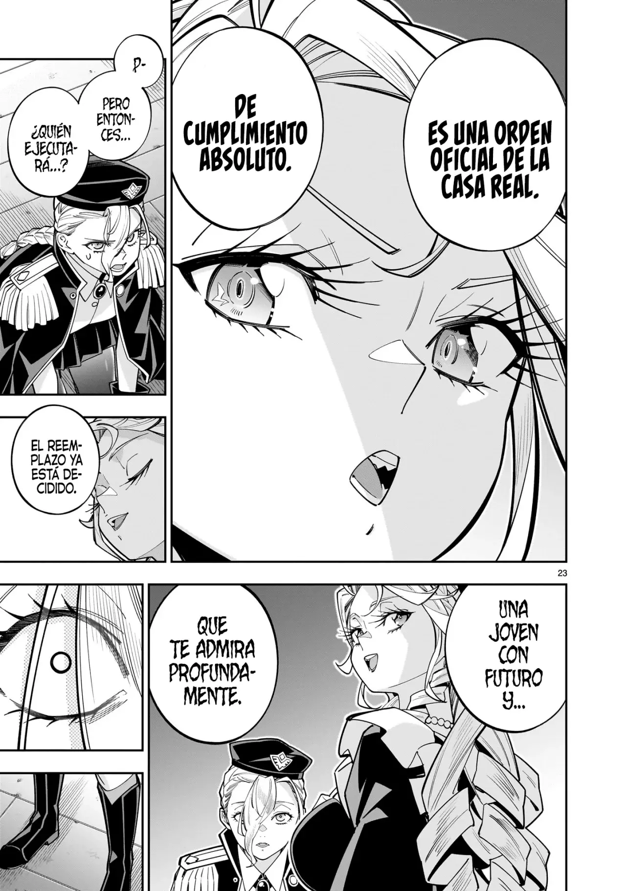 Shi ni Modori Oujo wa Ikinobiru Tameni Yuri Harem wo Tsukuru Koto ni Shita Capitulo 15 página 25