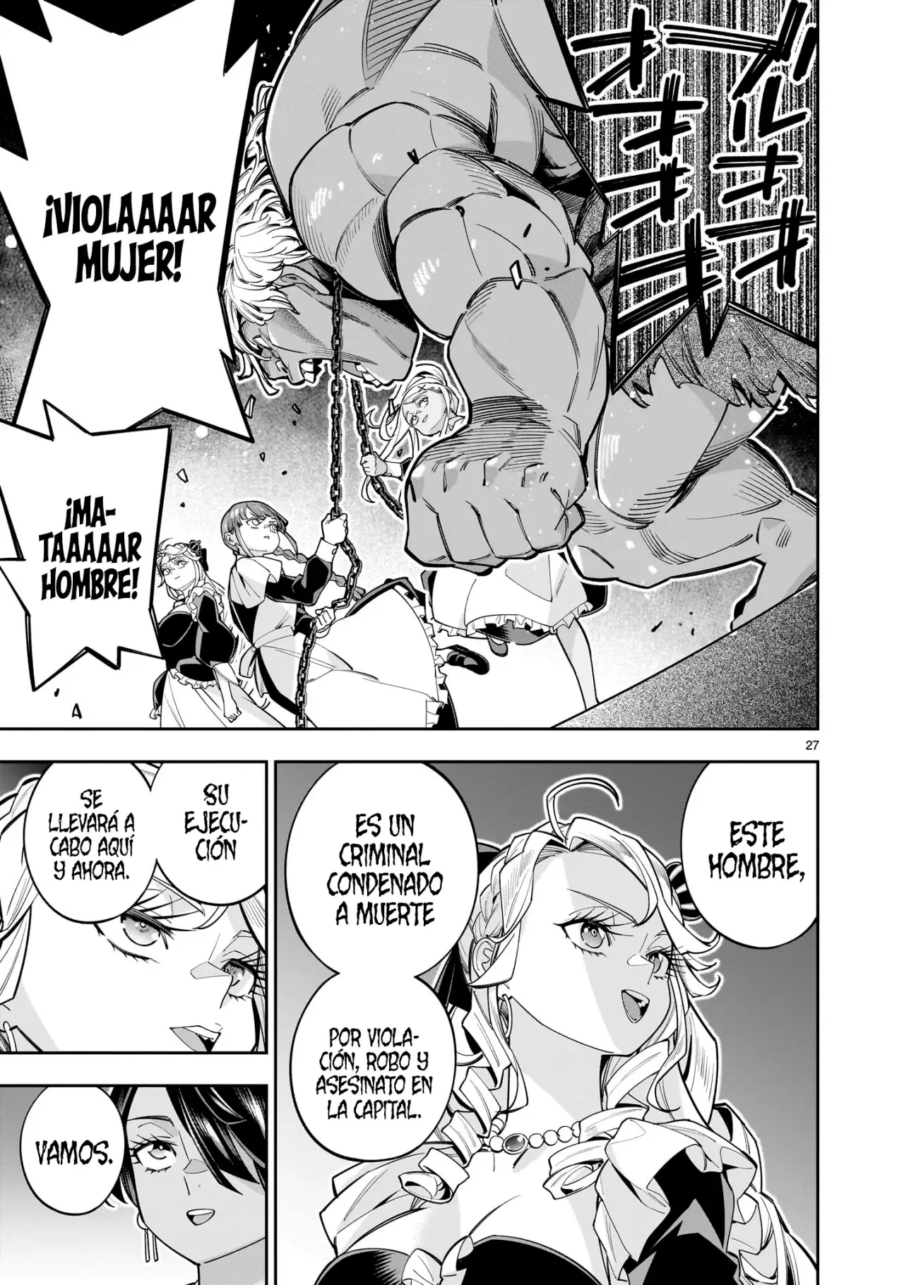 Shi ni Modori Oujo wa Ikinobiru Tameni Yuri Harem wo Tsukuru Koto ni Shita Capitulo 15 página 29