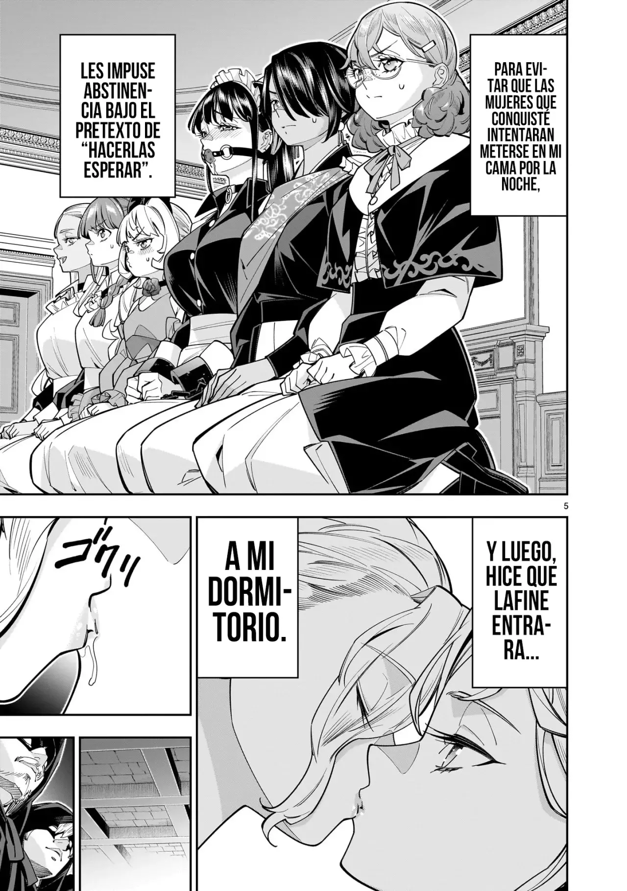 Shi ni Modori Oujo wa Ikinobiru Tameni Yuri Harem wo Tsukuru Koto ni Shita Capitulo 15 página 7