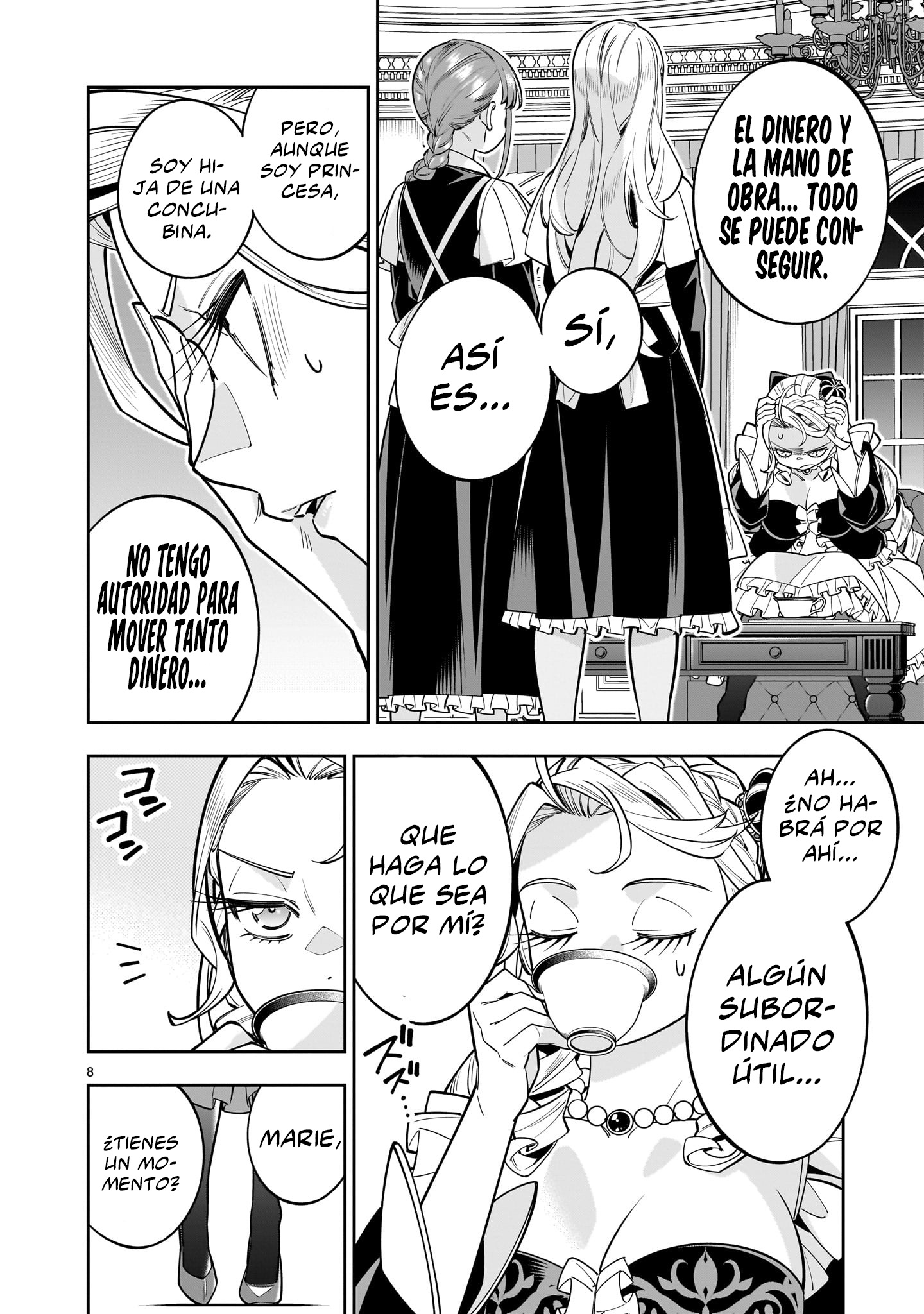 Shi ni Modori Oujo wa Ikinobiru Tameni Yuri Harem wo Tsukuru Koto ni Shita Capitulo 16 página 10