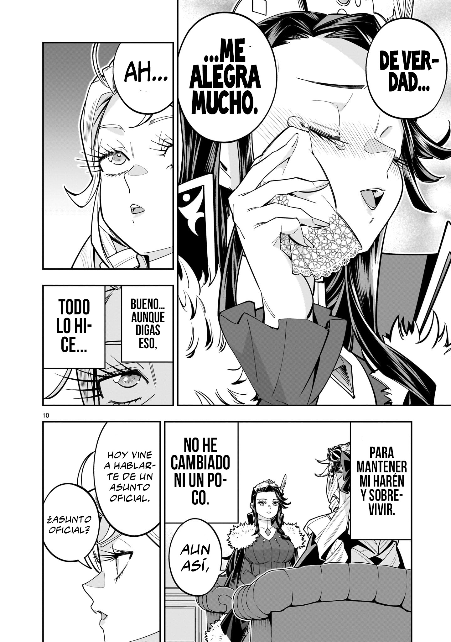 Shi ni Modori Oujo wa Ikinobiru Tameni Yuri Harem wo Tsukuru Koto ni Shita Capitulo 16 página 12
