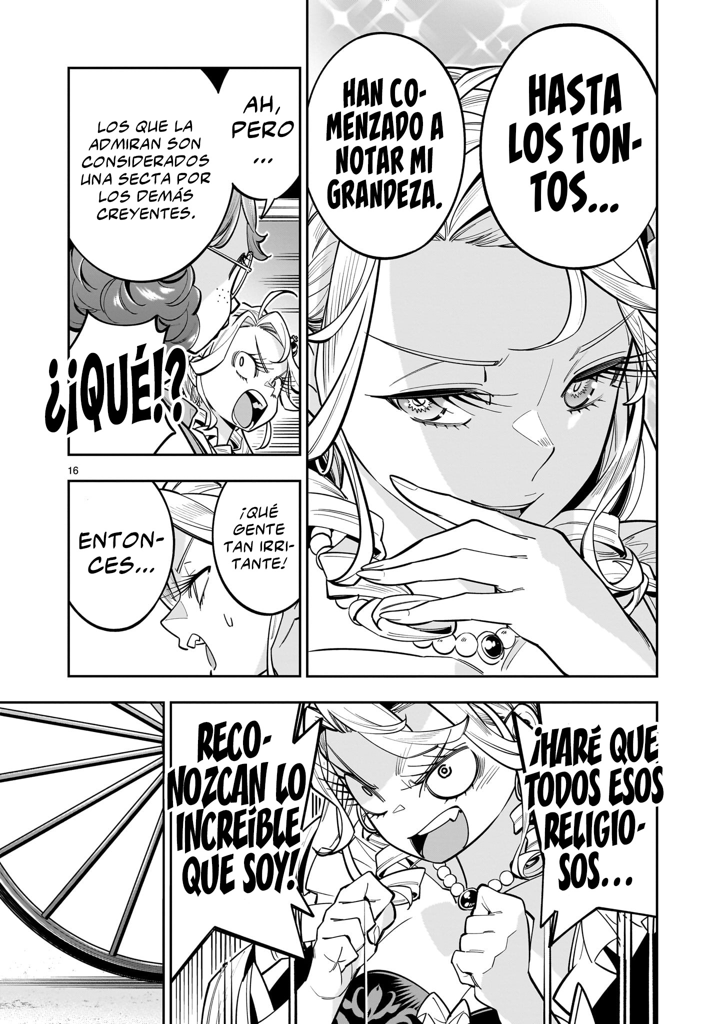 Shi ni Modori Oujo wa Ikinobiru Tameni Yuri Harem wo Tsukuru Koto ni Shita Capitulo 16 página 18