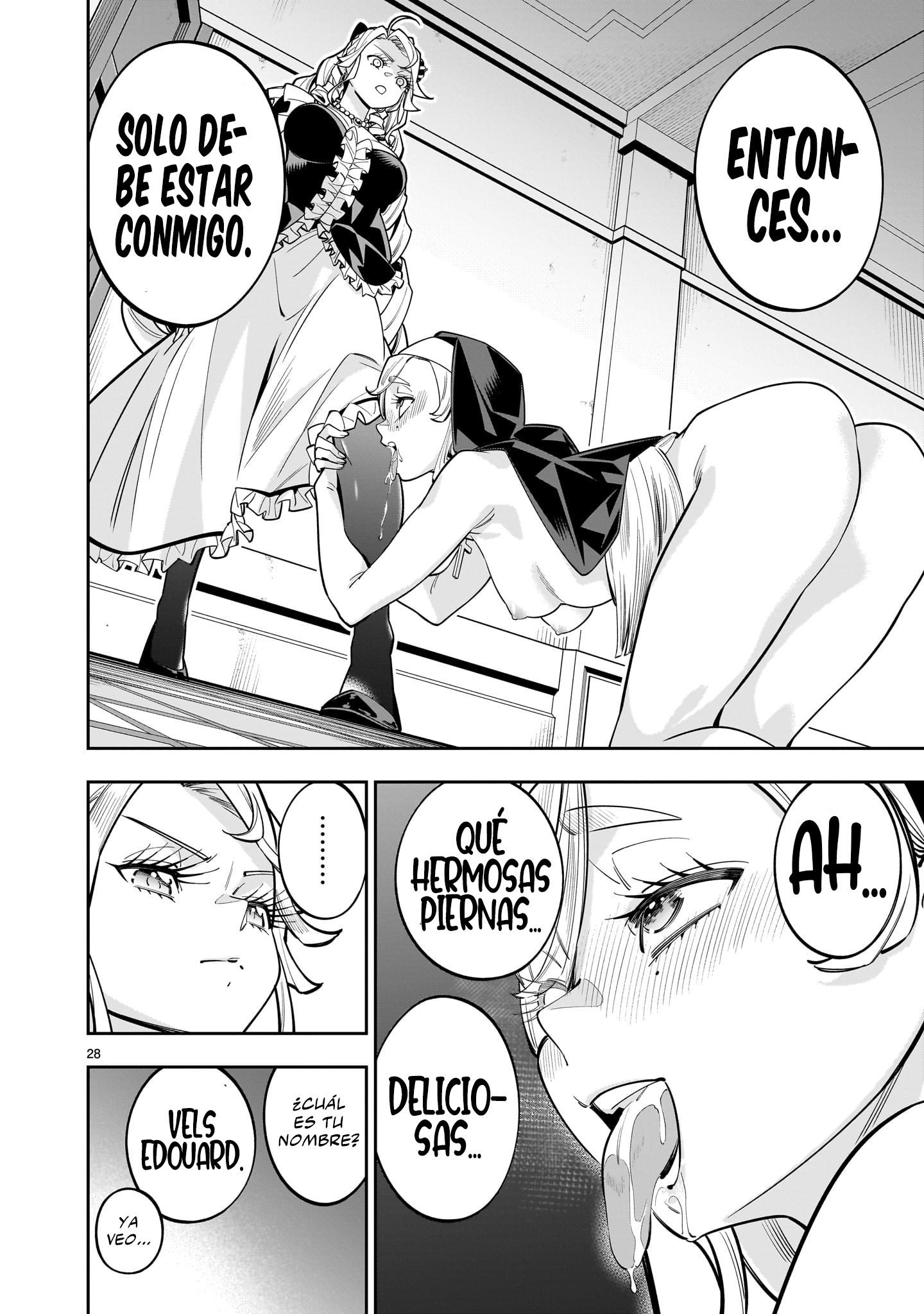 Shi ni Modori Oujo wa Ikinobiru Tameni Yuri Harem wo Tsukuru Koto ni Shita Capitulo 16 página 29