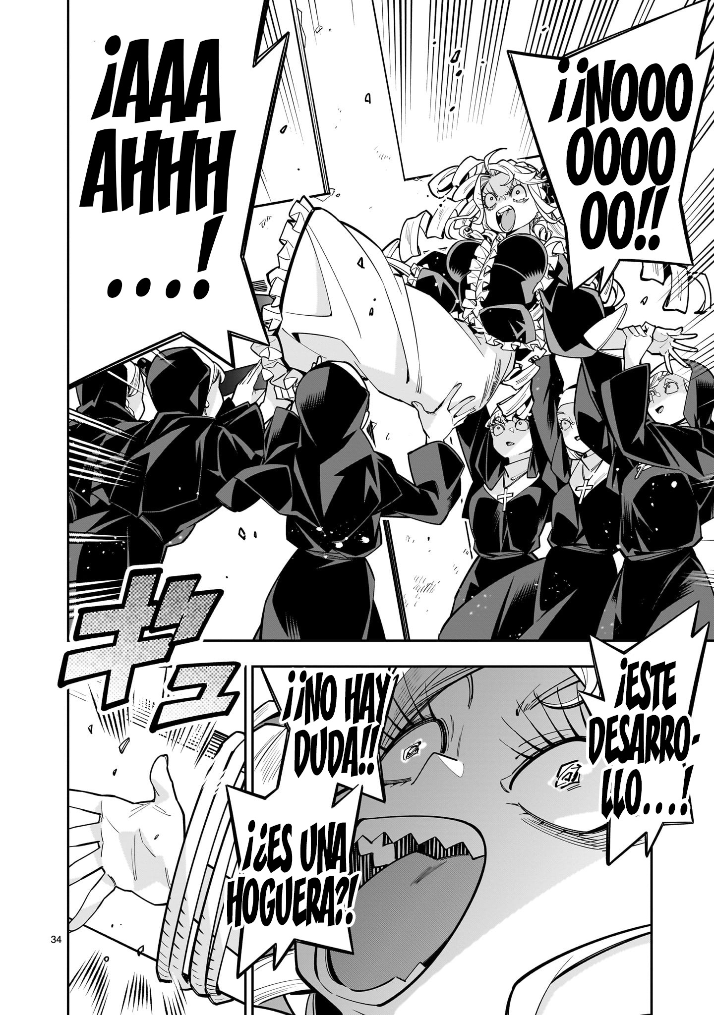 Shi ni Modori Oujo wa Ikinobiru Tameni Yuri Harem wo Tsukuru Koto ni Shita Capitulo 16 página 35