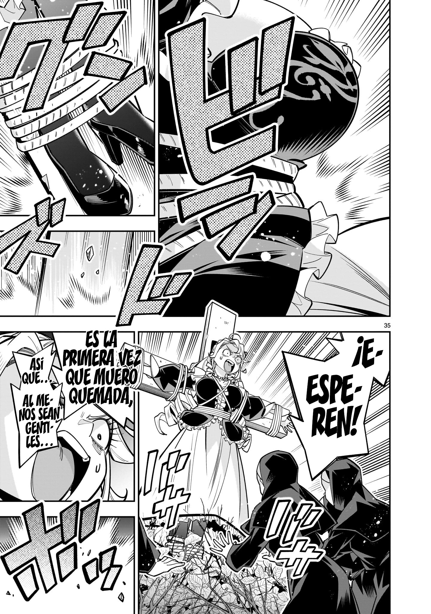 Shi ni Modori Oujo wa Ikinobiru Tameni Yuri Harem wo Tsukuru Koto ni Shita Capitulo 16 página 36