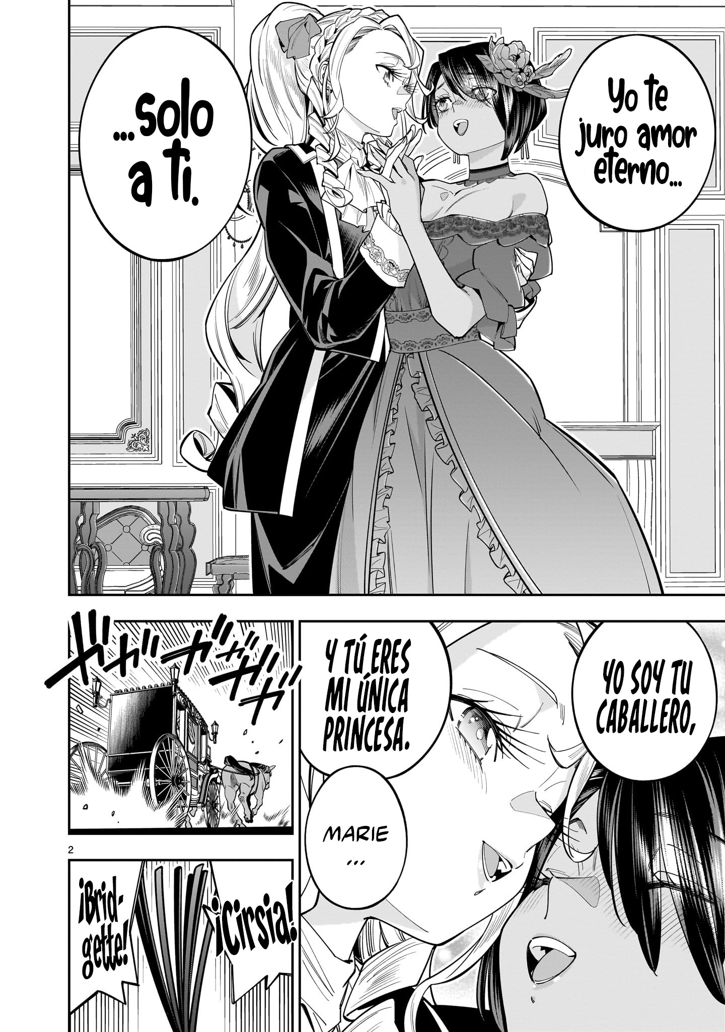 Shi ni Modori Oujo wa Ikinobiru Tameni Yuri Harem wo Tsukuru Koto ni Shita Capitulo 16 página 4