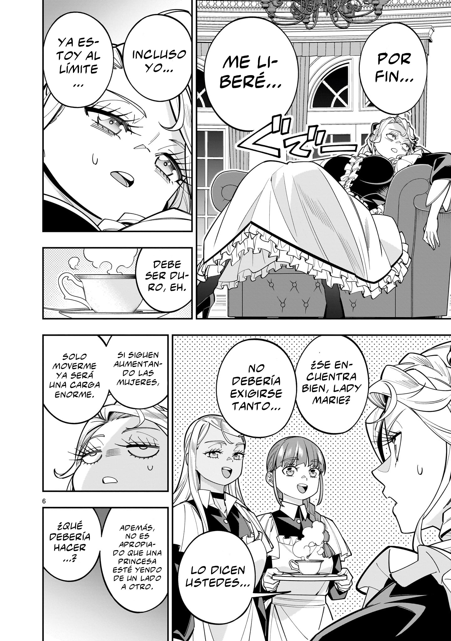 Shi ni Modori Oujo wa Ikinobiru Tameni Yuri Harem wo Tsukuru Koto ni Shita Capitulo 16 página 8