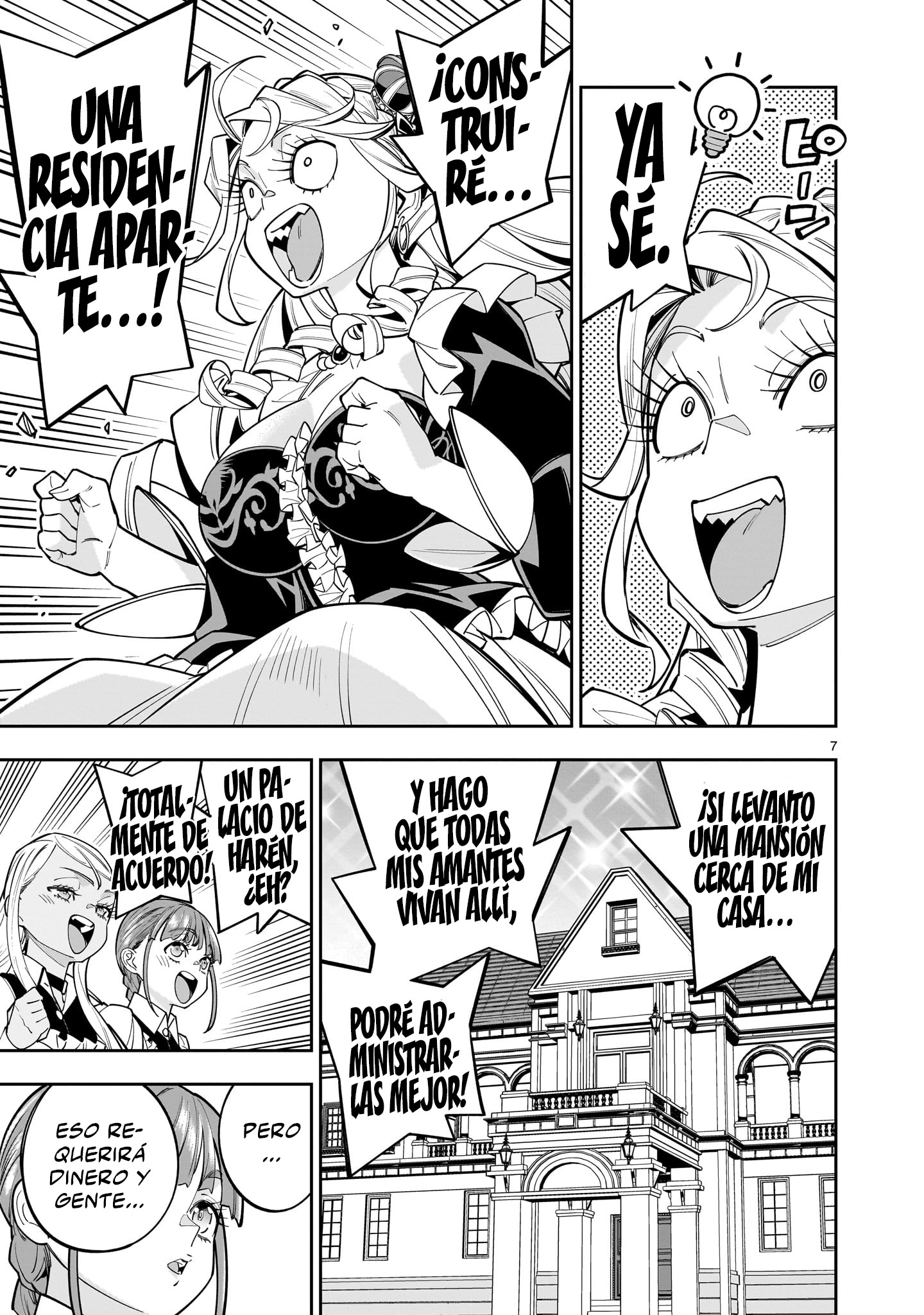 Shi ni Modori Oujo wa Ikinobiru Tameni Yuri Harem wo Tsukuru Koto ni Shita Capitulo 16 página 9