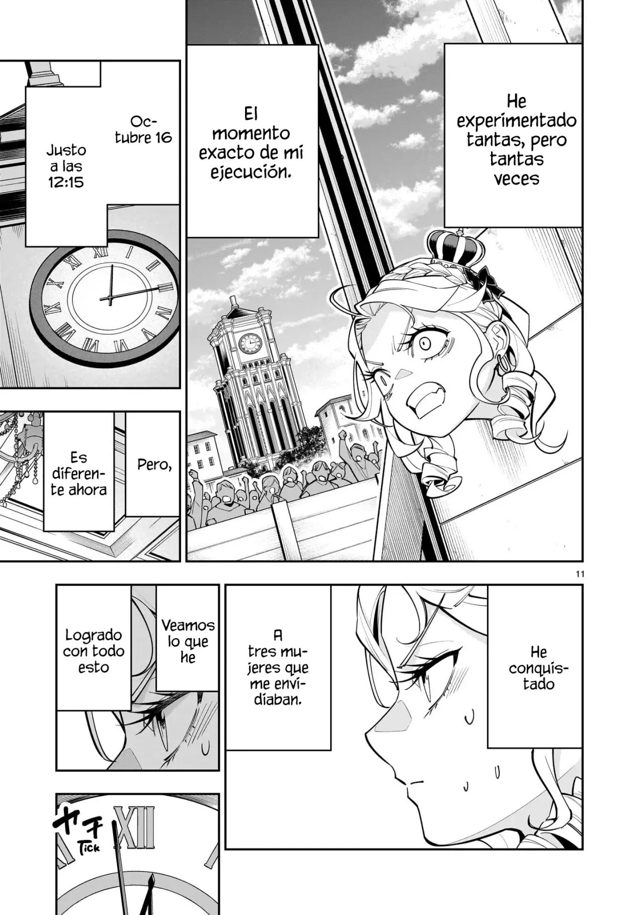 Shi ni Modori Oujo wa Ikinobiru Tameni Yuri Harem wo Tsukuru Koto ni Shita Capitulo 2: El desprecio hacia el cuerpo masculino es abrumador. página 12