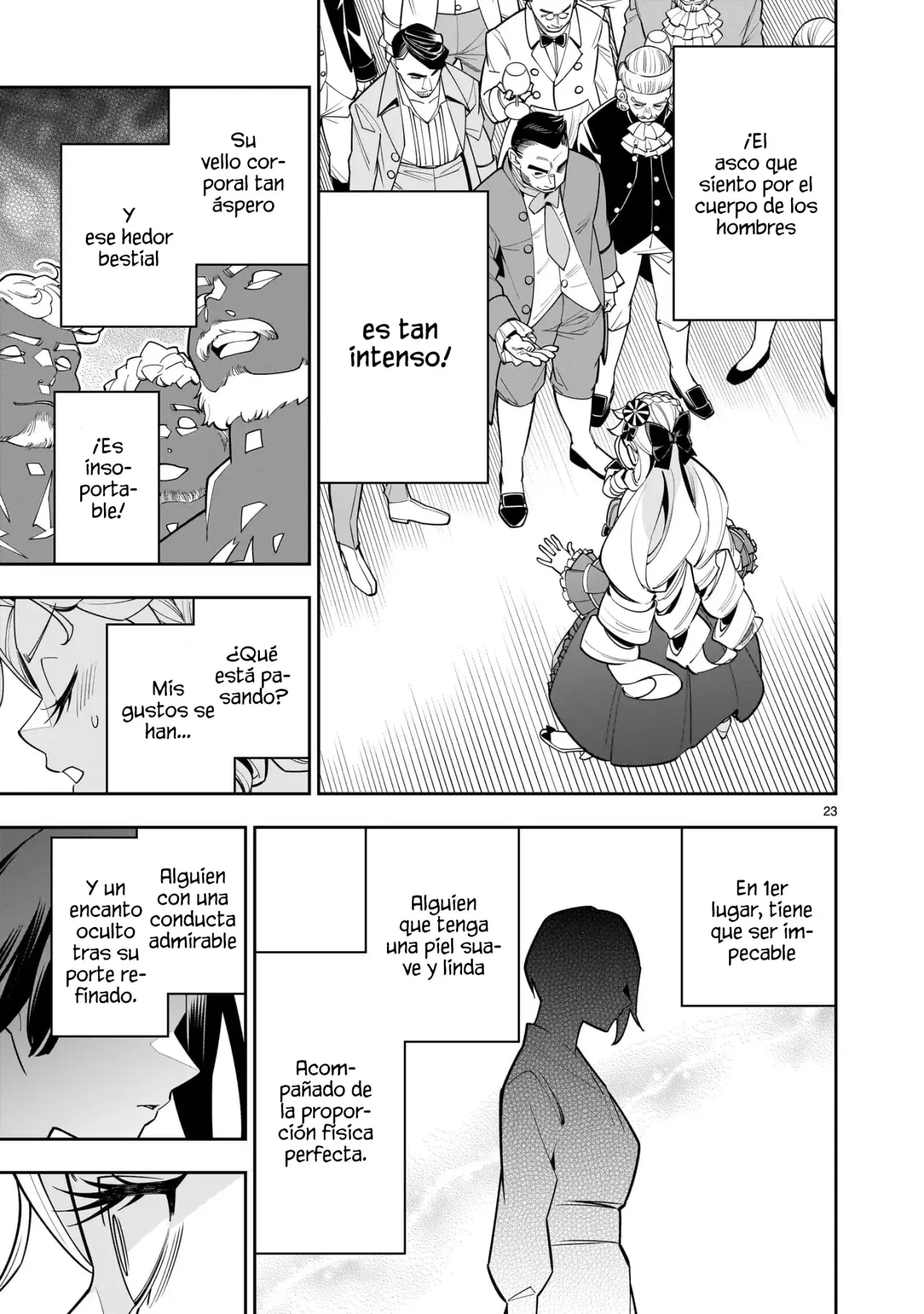 Shi ni Modori Oujo wa Ikinobiru Tameni Yuri Harem wo Tsukuru Koto ni Shita Capitulo 2: El desprecio hacia el cuerpo masculino es abrumador. página 24