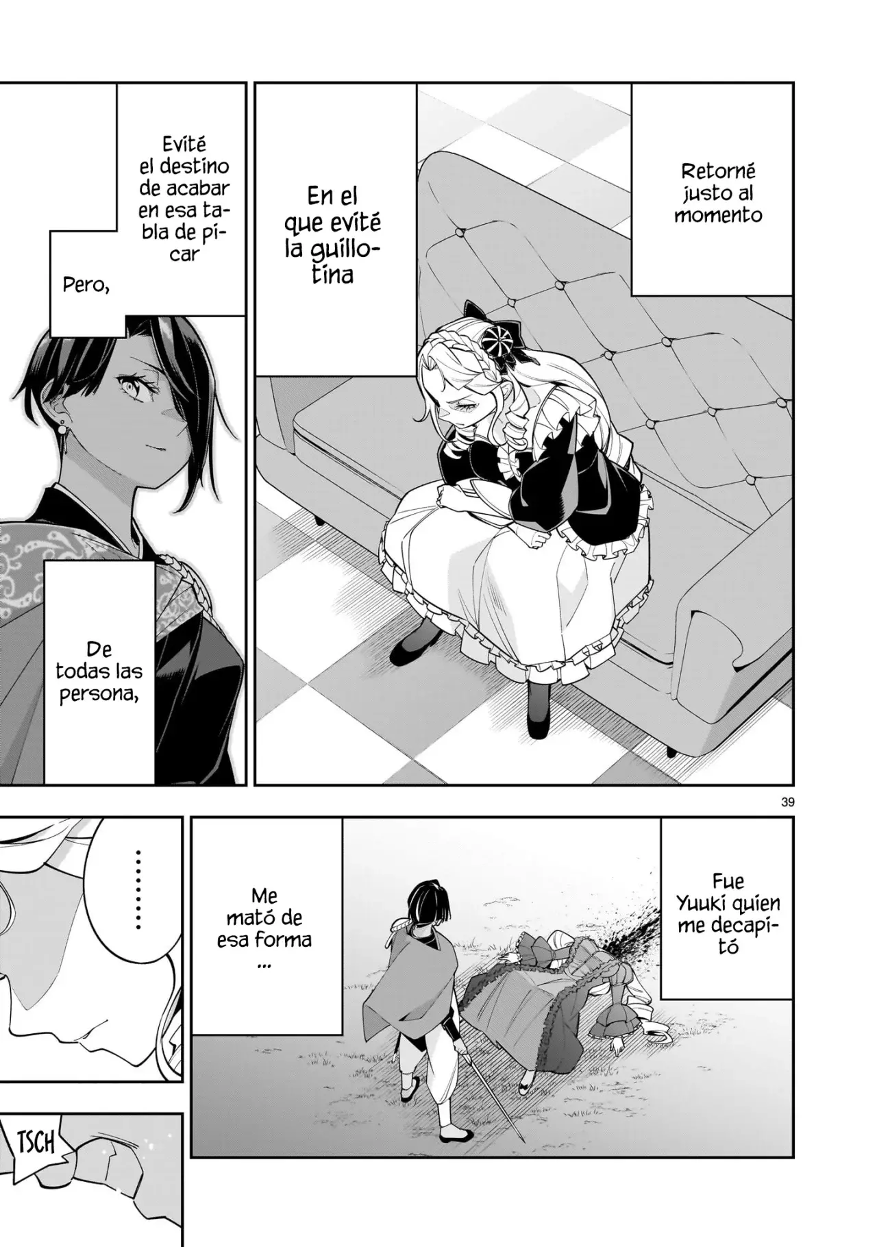 Shi ni Modori Oujo wa Ikinobiru Tameni Yuri Harem wo Tsukuru Koto ni Shita Capitulo 2: El desprecio hacia el cuerpo masculino es abrumador. página 39