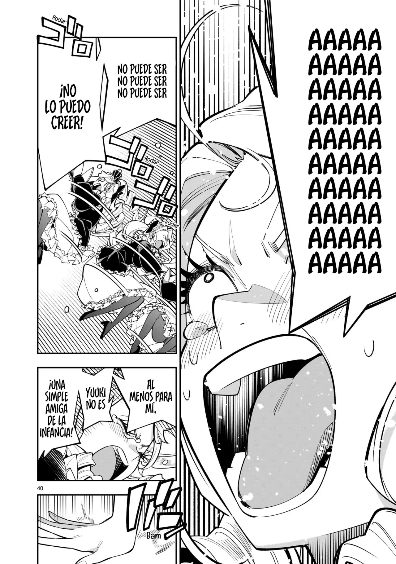 Shi ni Modori Oujo wa Ikinobiru Tameni Yuri Harem wo Tsukuru Koto ni Shita Capitulo 2: El desprecio hacia el cuerpo masculino es abrumador. página 40