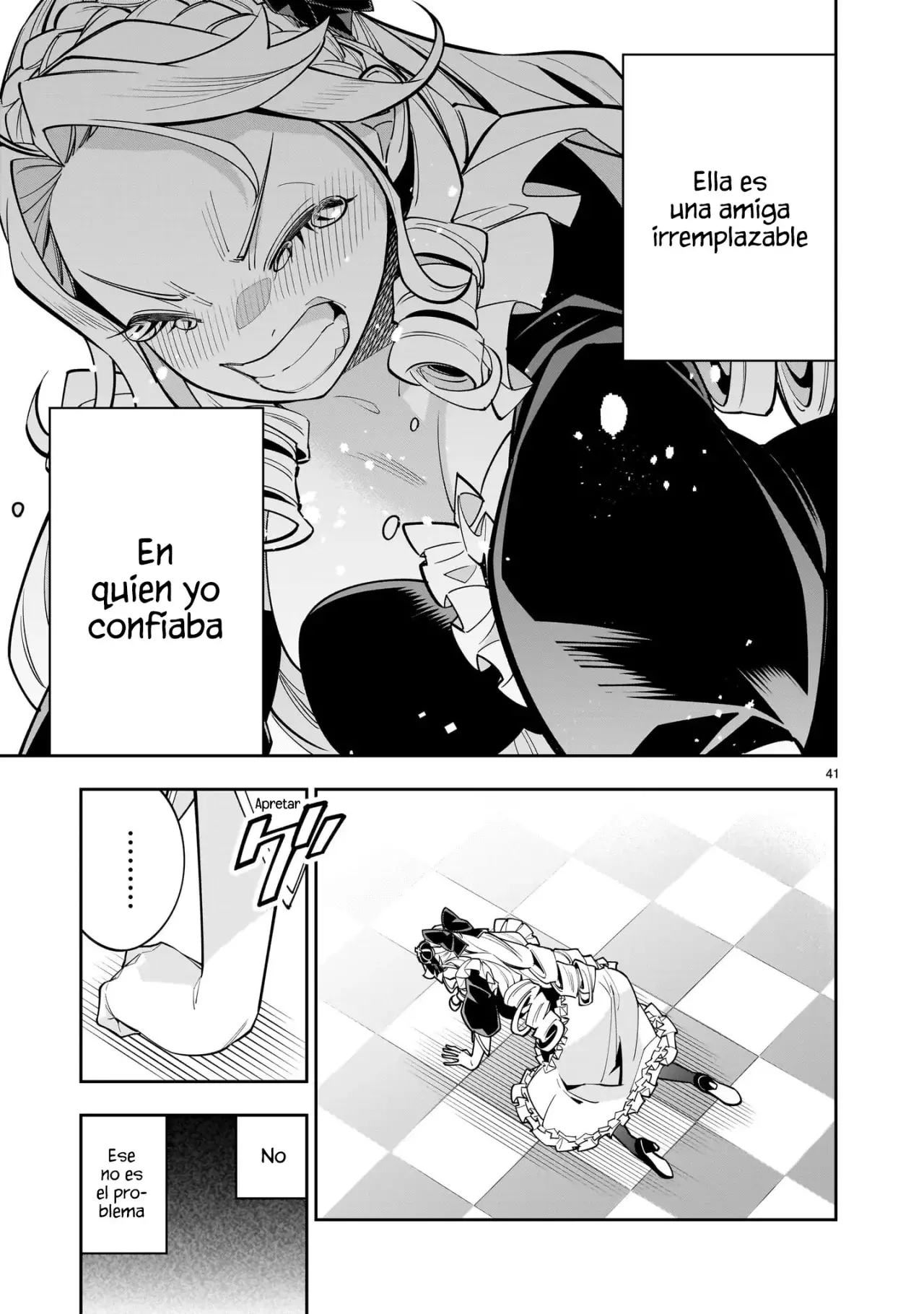 Shi ni Modori Oujo wa Ikinobiru Tameni Yuri Harem wo Tsukuru Koto ni Shita Capitulo 2: El desprecio hacia el cuerpo masculino es abrumador. página 41
