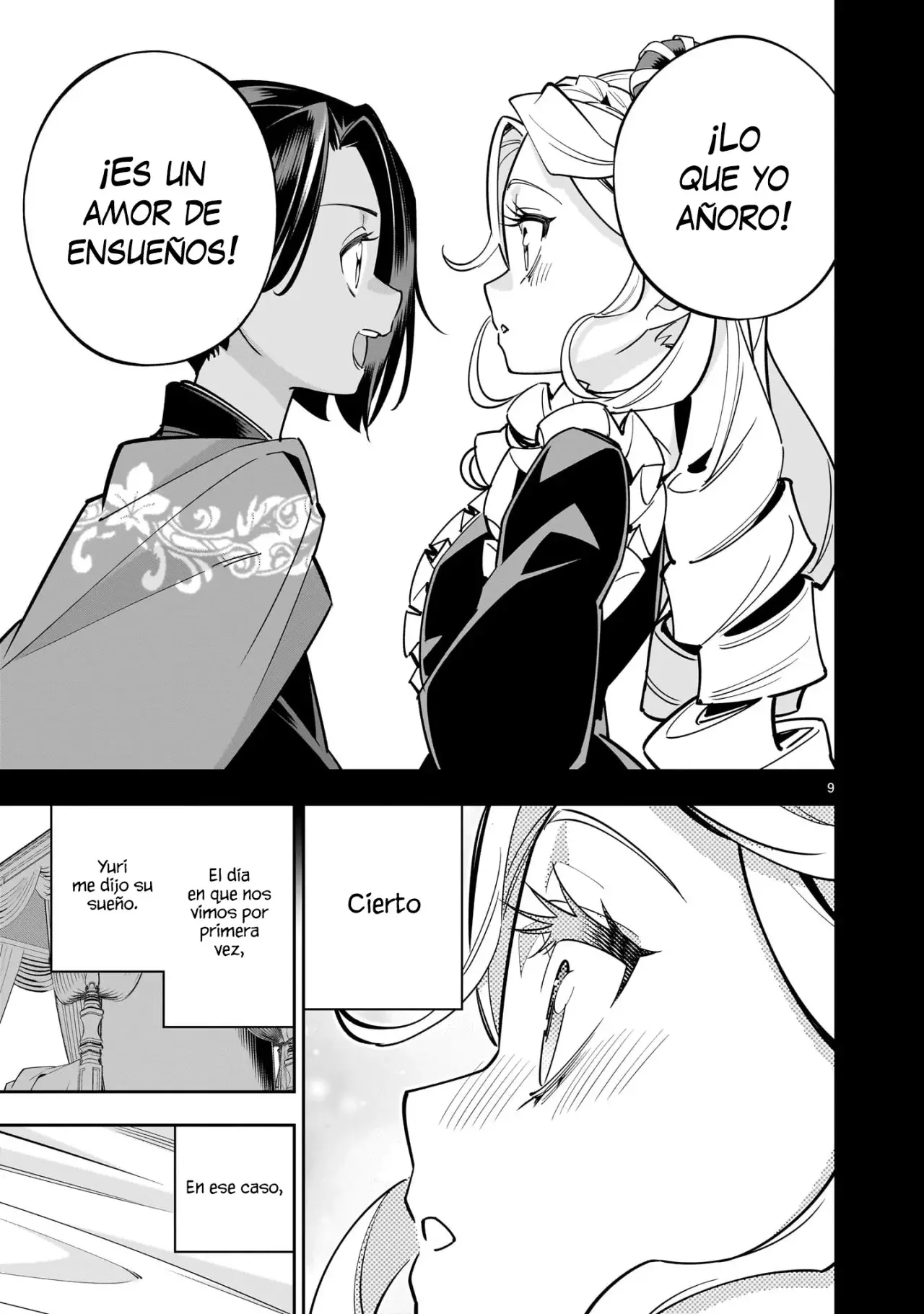 Shi ni Modori Oujo wa Ikinobiru Tameni Yuri Harem wo Tsukuru Koto ni Shita Capitulo 3: El primer movimiento totalmente femenino página 10