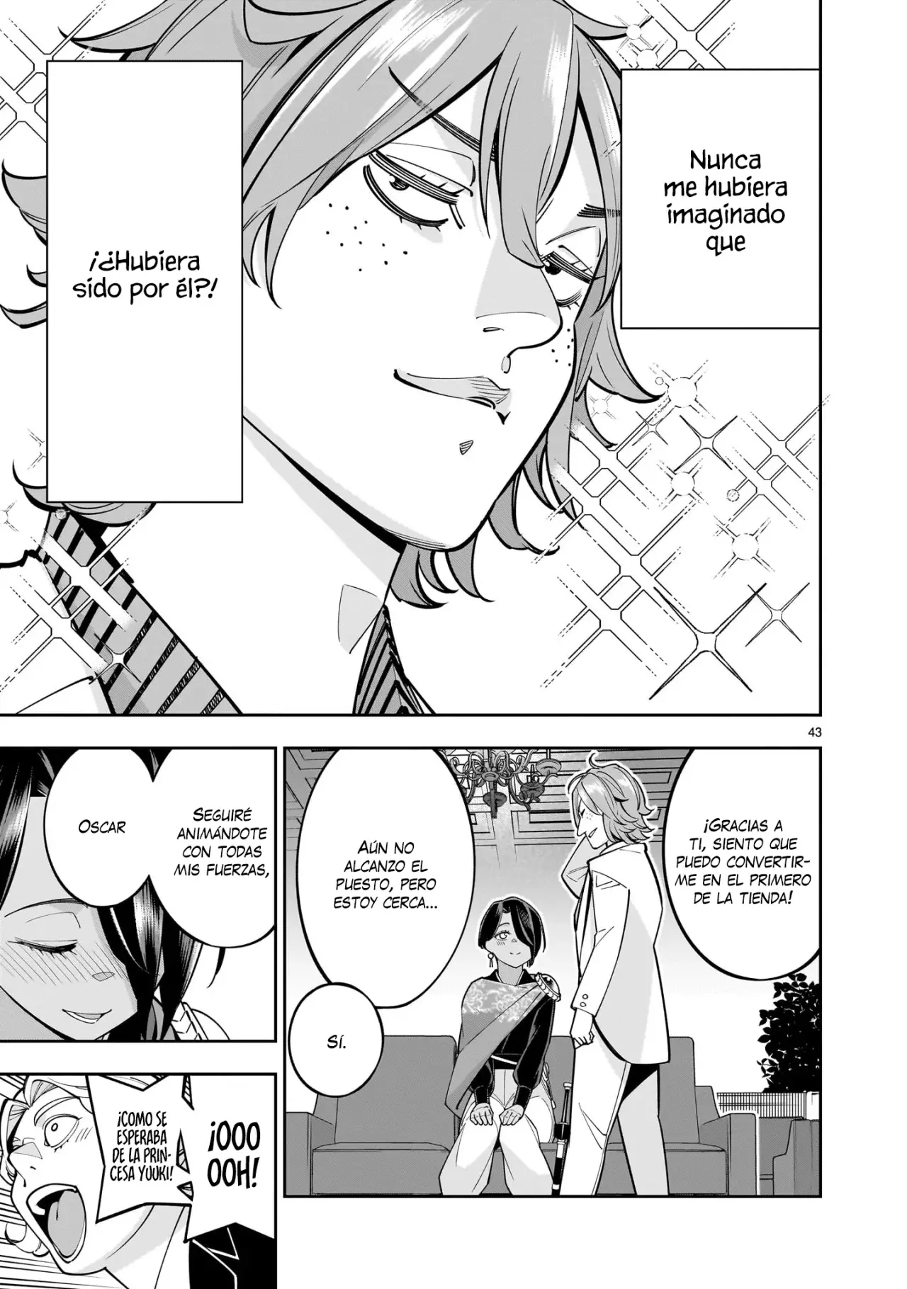 Shi ni Modori Oujo wa Ikinobiru Tameni Yuri Harem wo Tsukuru Koto ni Shita Capitulo 3: El primer movimiento totalmente femenino página 44
