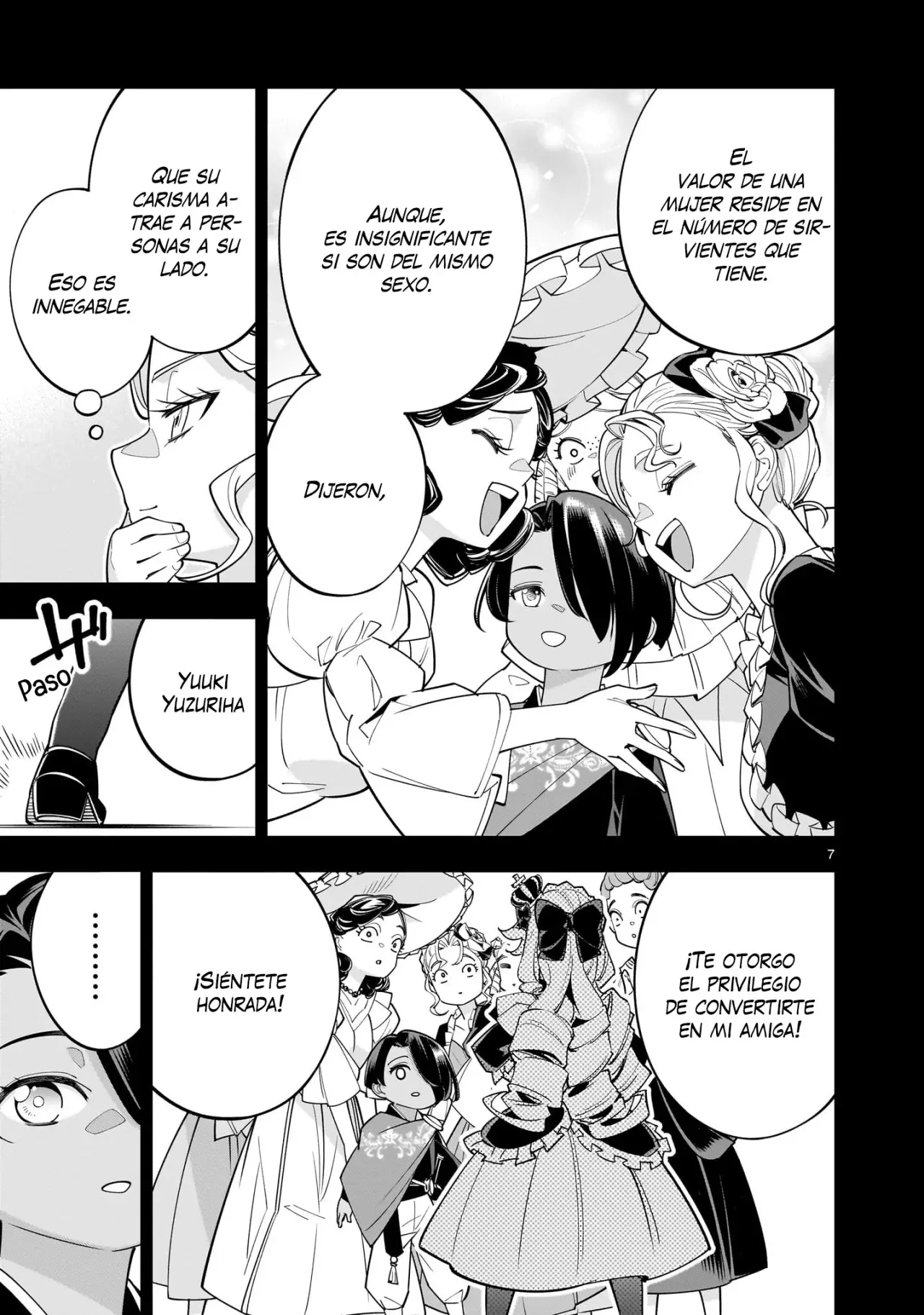 Shi ni Modori Oujo wa Ikinobiru Tameni Yuri Harem wo Tsukuru Koto ni Shita Capitulo 3: El primer movimiento totalmente femenino página 8