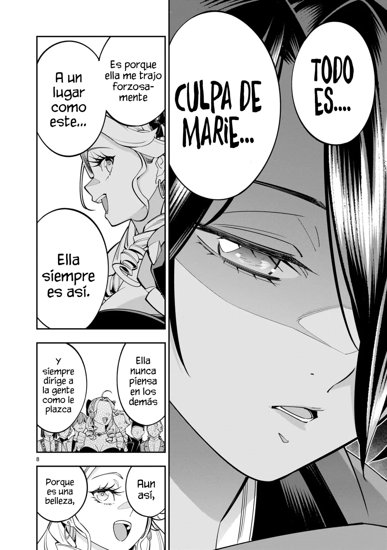 Shi ni Modori Oujo wa Ikinobiru Tameni Yuri Harem wo Tsukuru Koto ni Shita Capitulo 4 página 10