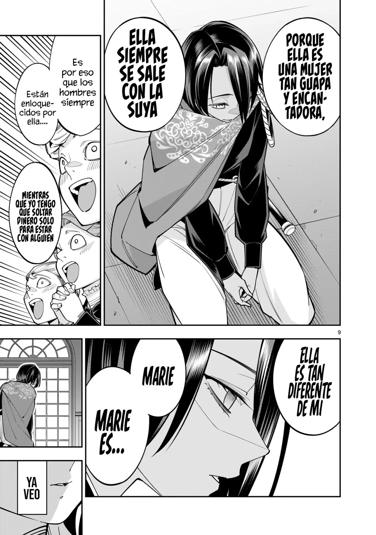 Shi ni Modori Oujo wa Ikinobiru Tameni Yuri Harem wo Tsukuru Koto ni Shita Capitulo 4 página 11