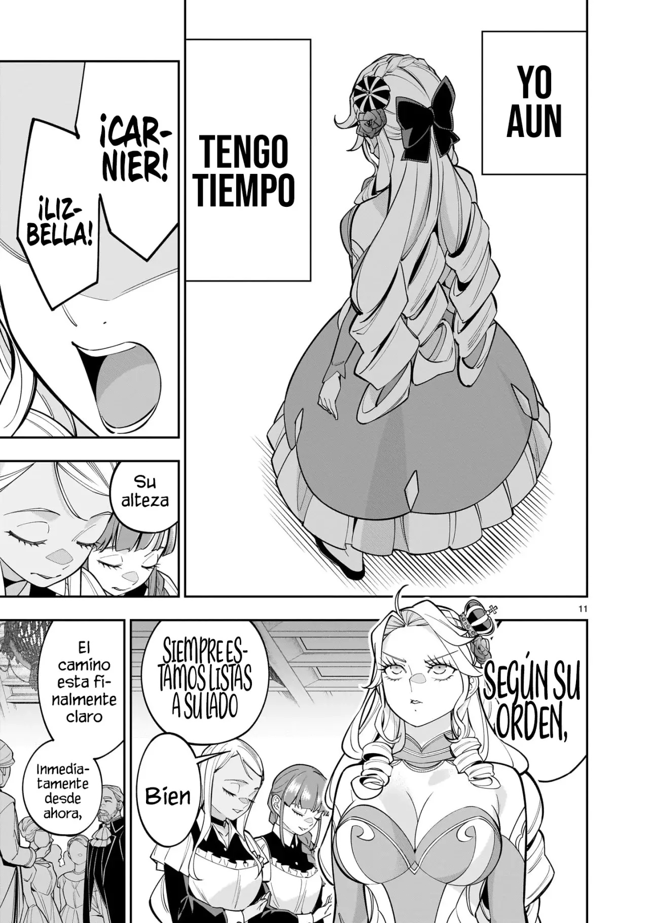 Shi ni Modori Oujo wa Ikinobiru Tameni Yuri Harem wo Tsukuru Koto ni Shita Capitulo 4 página 13