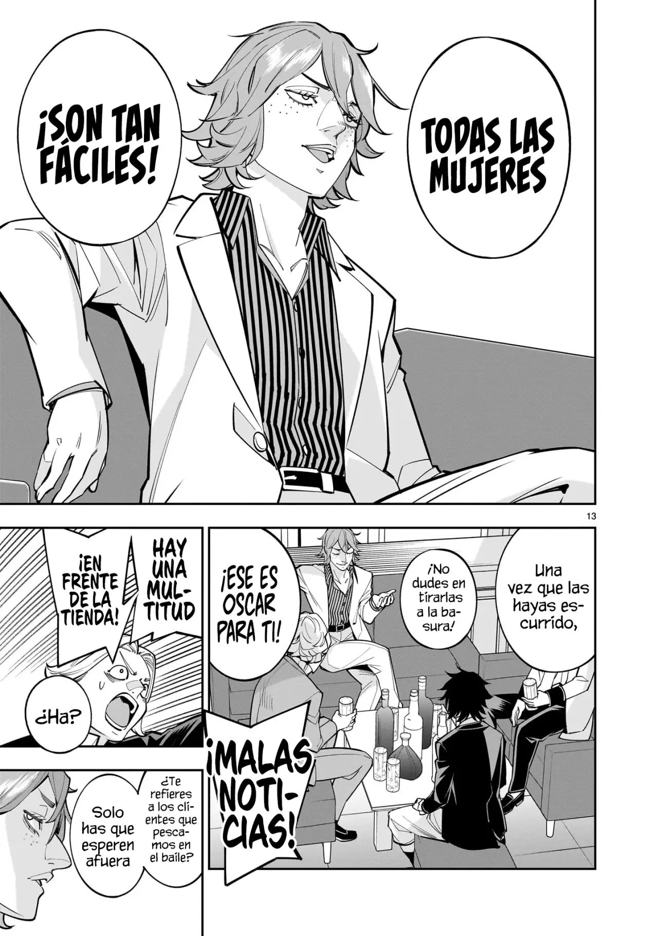 Shi ni Modori Oujo wa Ikinobiru Tameni Yuri Harem wo Tsukuru Koto ni Shita Capitulo 4 página 15