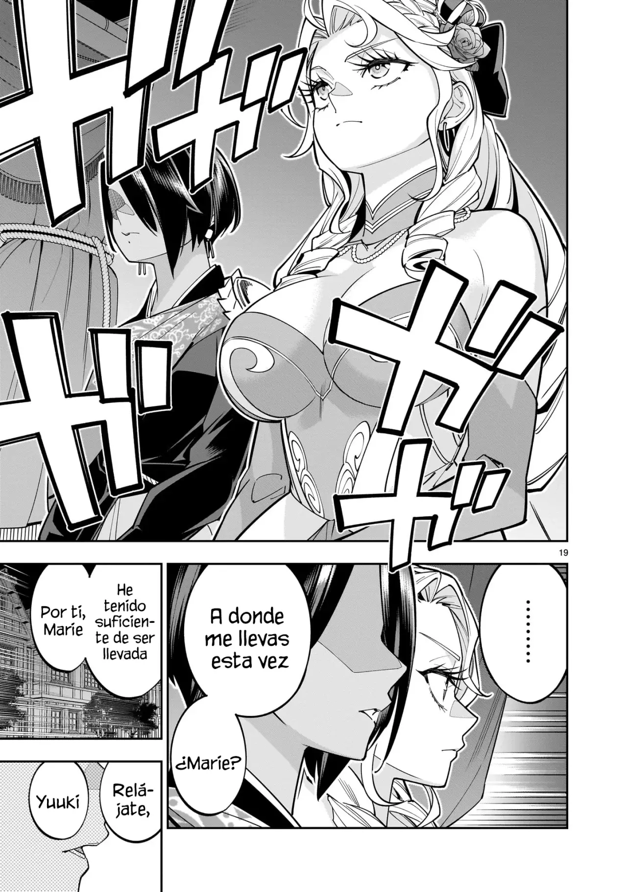 Shi ni Modori Oujo wa Ikinobiru Tameni Yuri Harem wo Tsukuru Koto ni Shita Capitulo 4 página 21