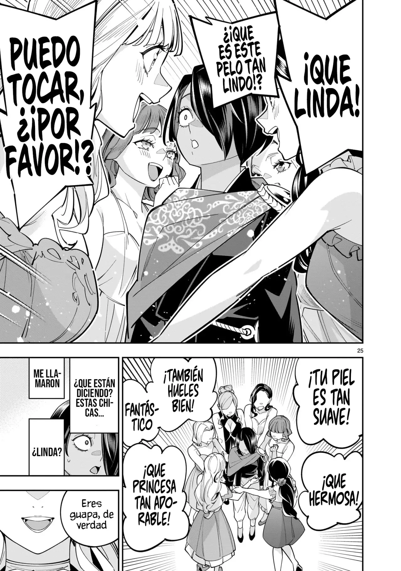 Shi ni Modori Oujo wa Ikinobiru Tameni Yuri Harem wo Tsukuru Koto ni Shita Capitulo 4 página 27