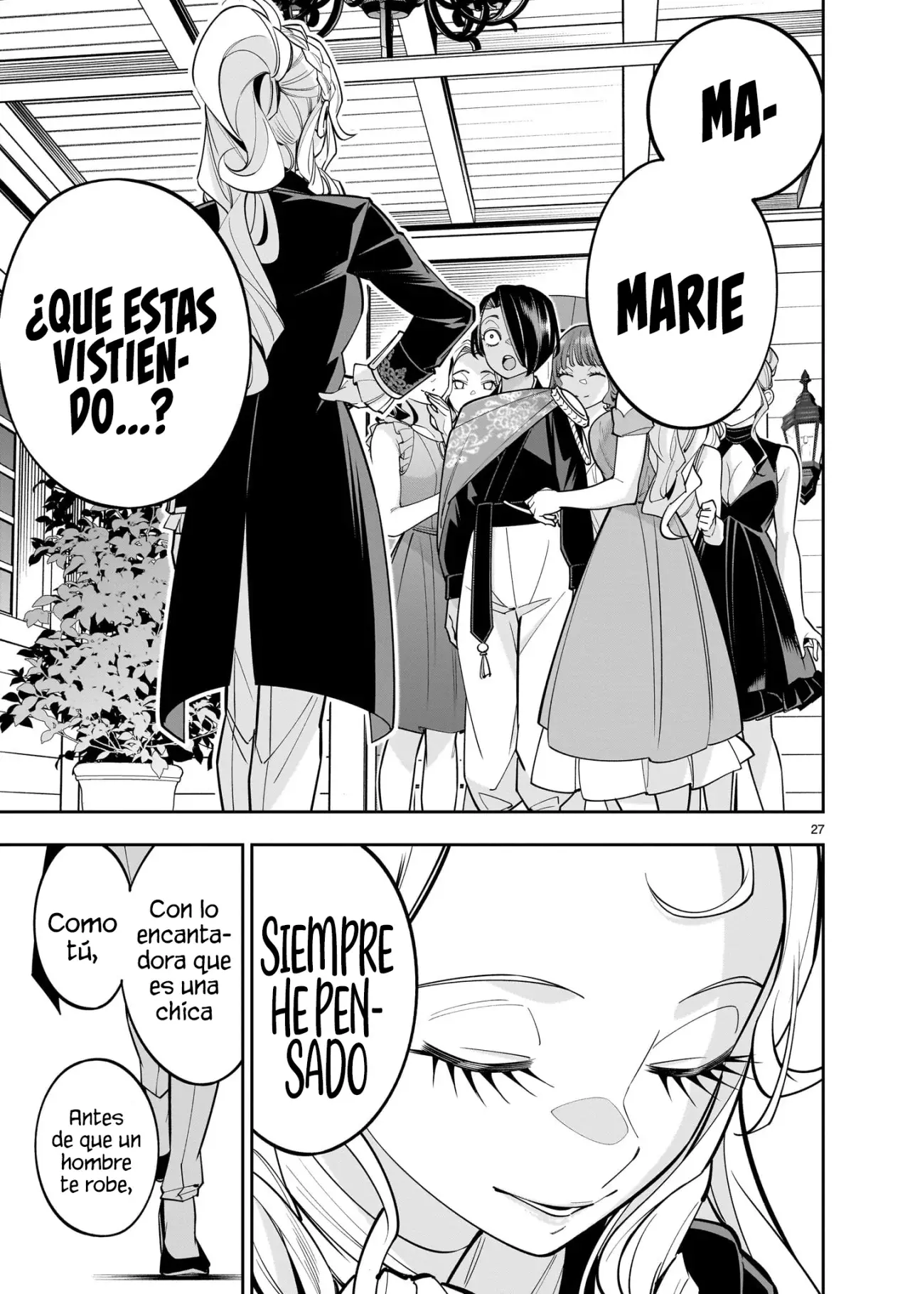Shi ni Modori Oujo wa Ikinobiru Tameni Yuri Harem wo Tsukuru Koto ni Shita Capitulo 4 página 29