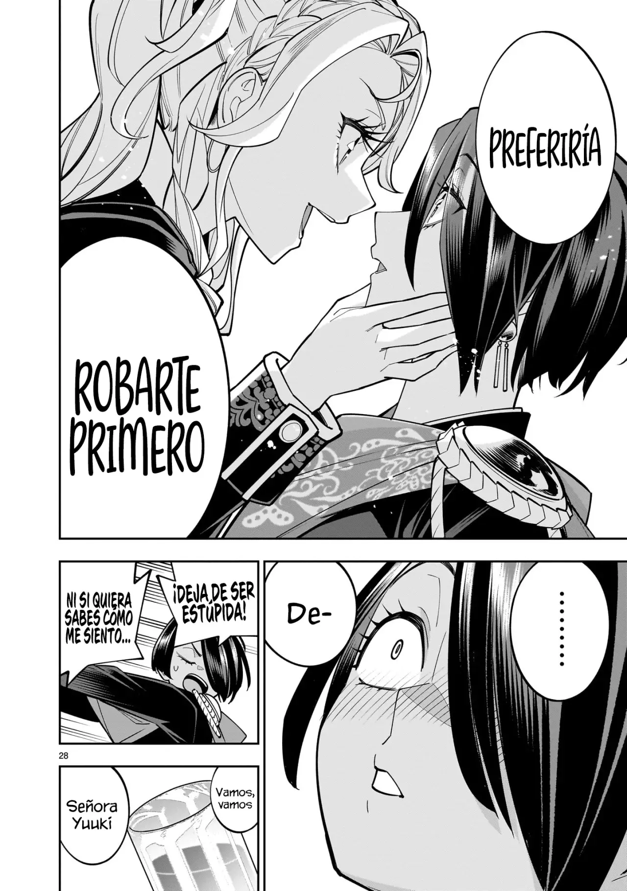 Shi ni Modori Oujo wa Ikinobiru Tameni Yuri Harem wo Tsukuru Koto ni Shita Capitulo 4 página 30