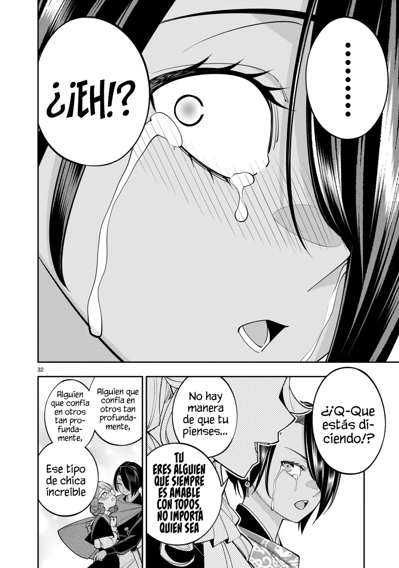 Shi ni Modori Oujo wa Ikinobiru Tameni Yuri Harem wo Tsukuru Koto ni Shita Capitulo 4 página 34