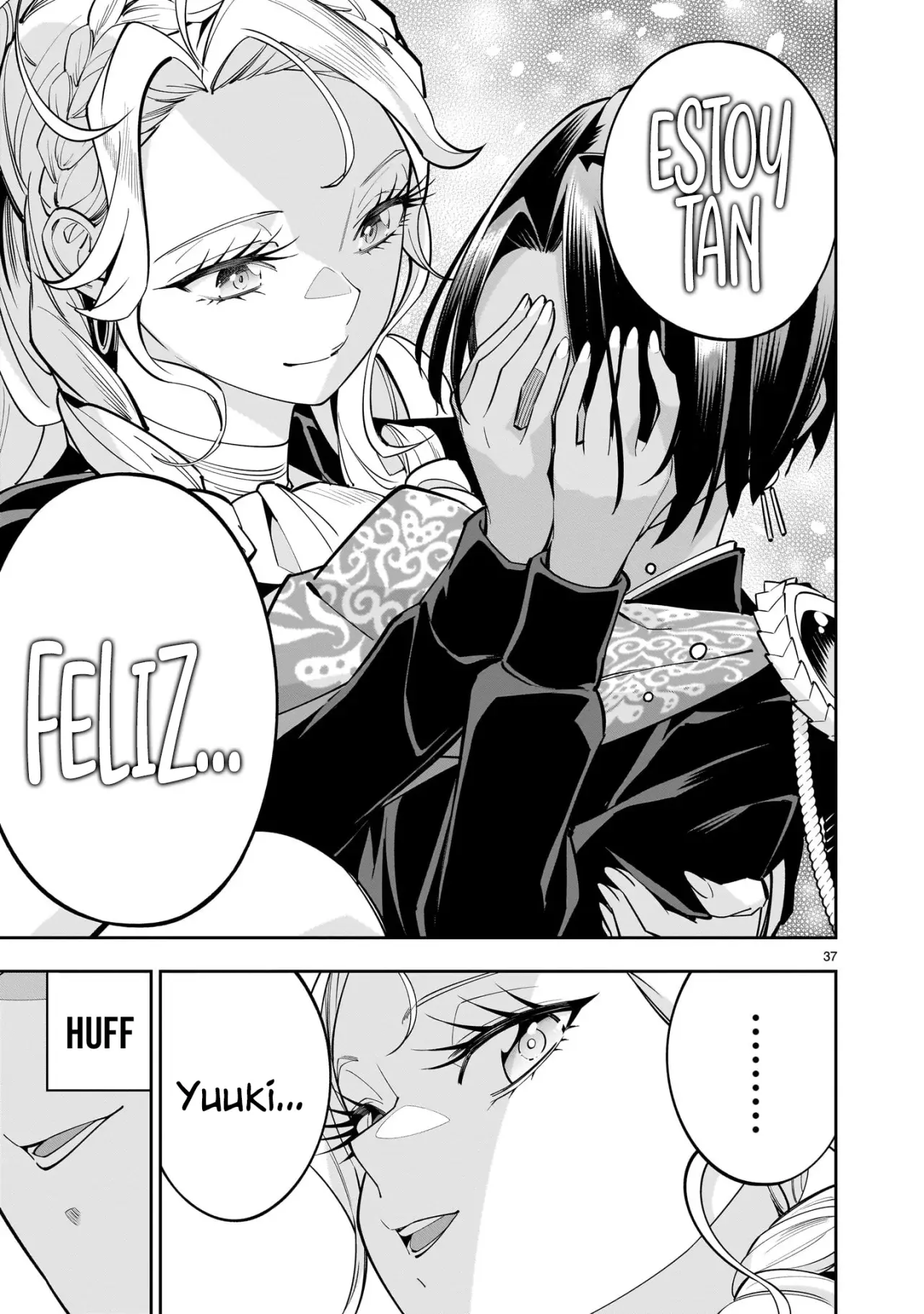 Shi ni Modori Oujo wa Ikinobiru Tameni Yuri Harem wo Tsukuru Koto ni Shita Capitulo 4 página 38