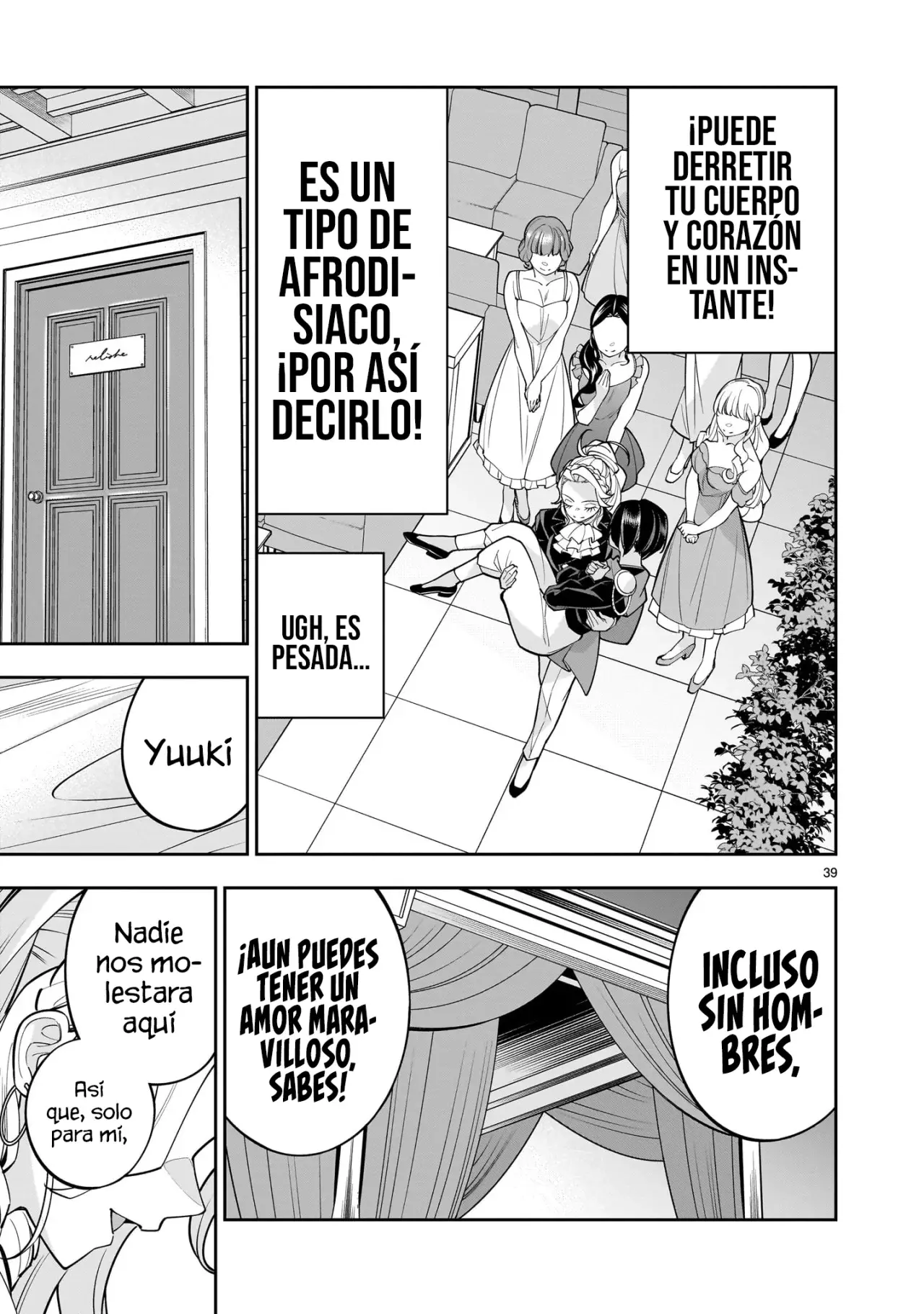 Shi ni Modori Oujo wa Ikinobiru Tameni Yuri Harem wo Tsukuru Koto ni Shita Capitulo 4 página 40