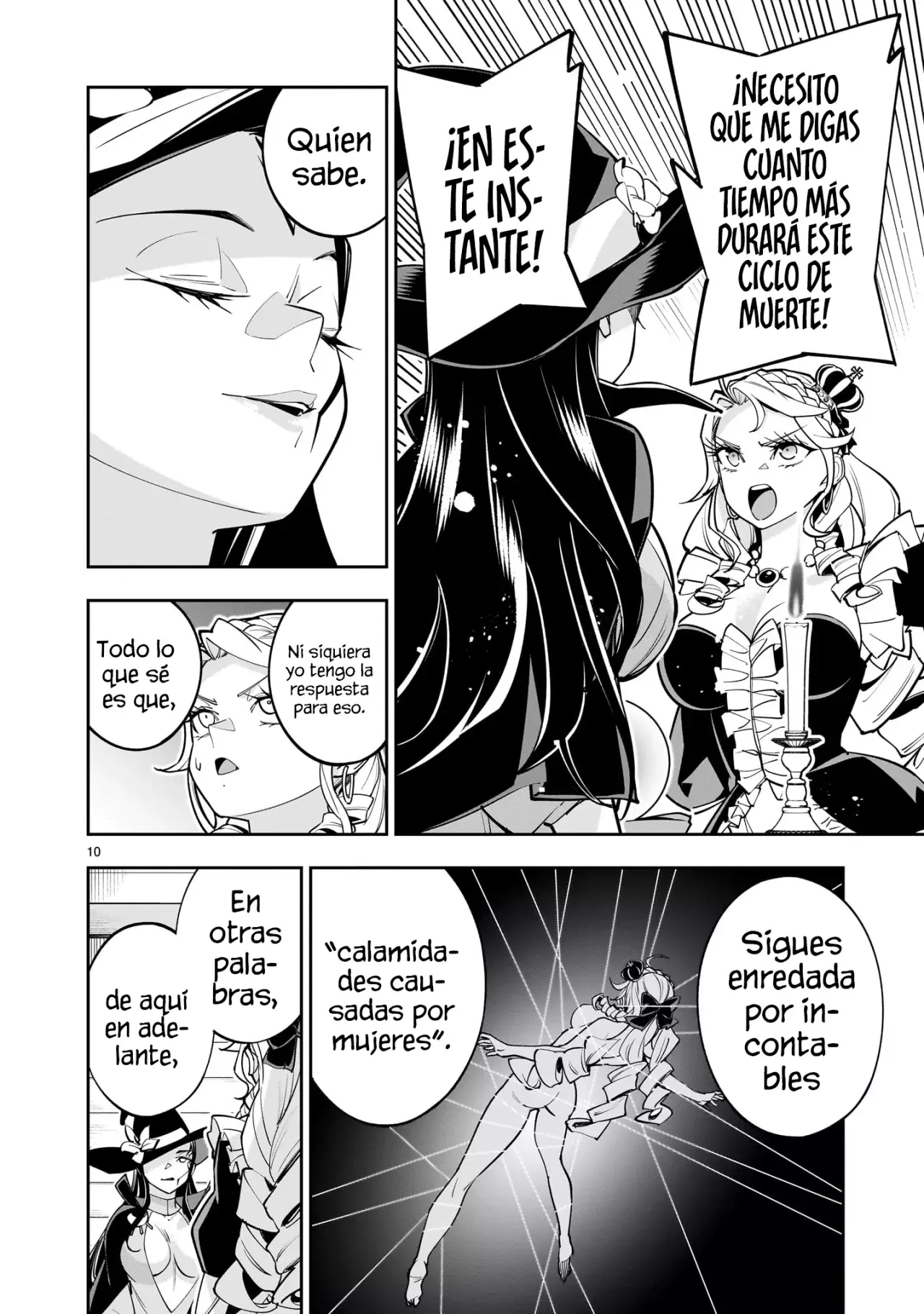 Shi ni Modori Oujo wa Ikinobiru Tameni Yuri Harem wo Tsukuru Koto ni Shita Capitulo 5 página 12
