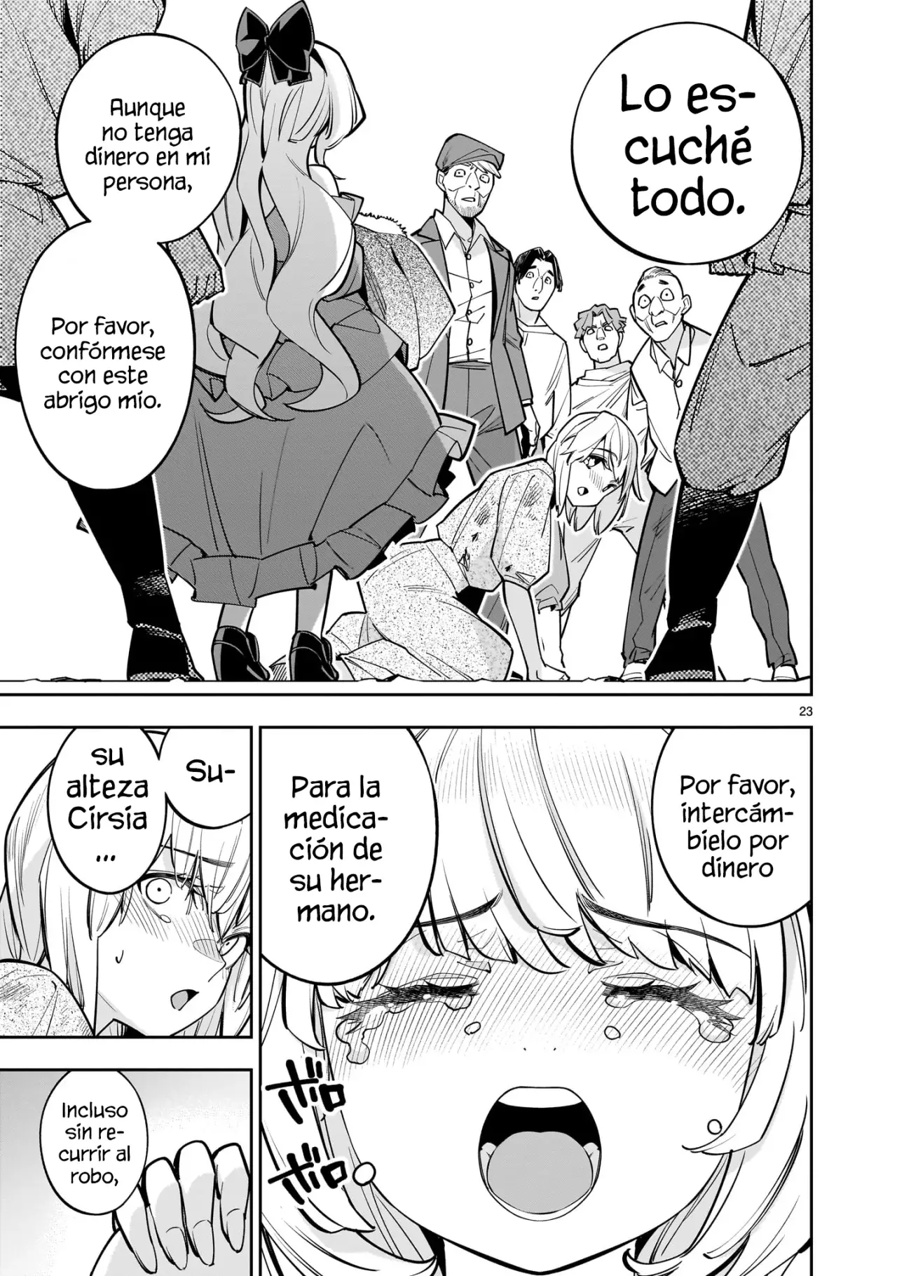 Shi ni Modori Oujo wa Ikinobiru Tameni Yuri Harem wo Tsukuru Koto ni Shita Capitulo 5 página 25