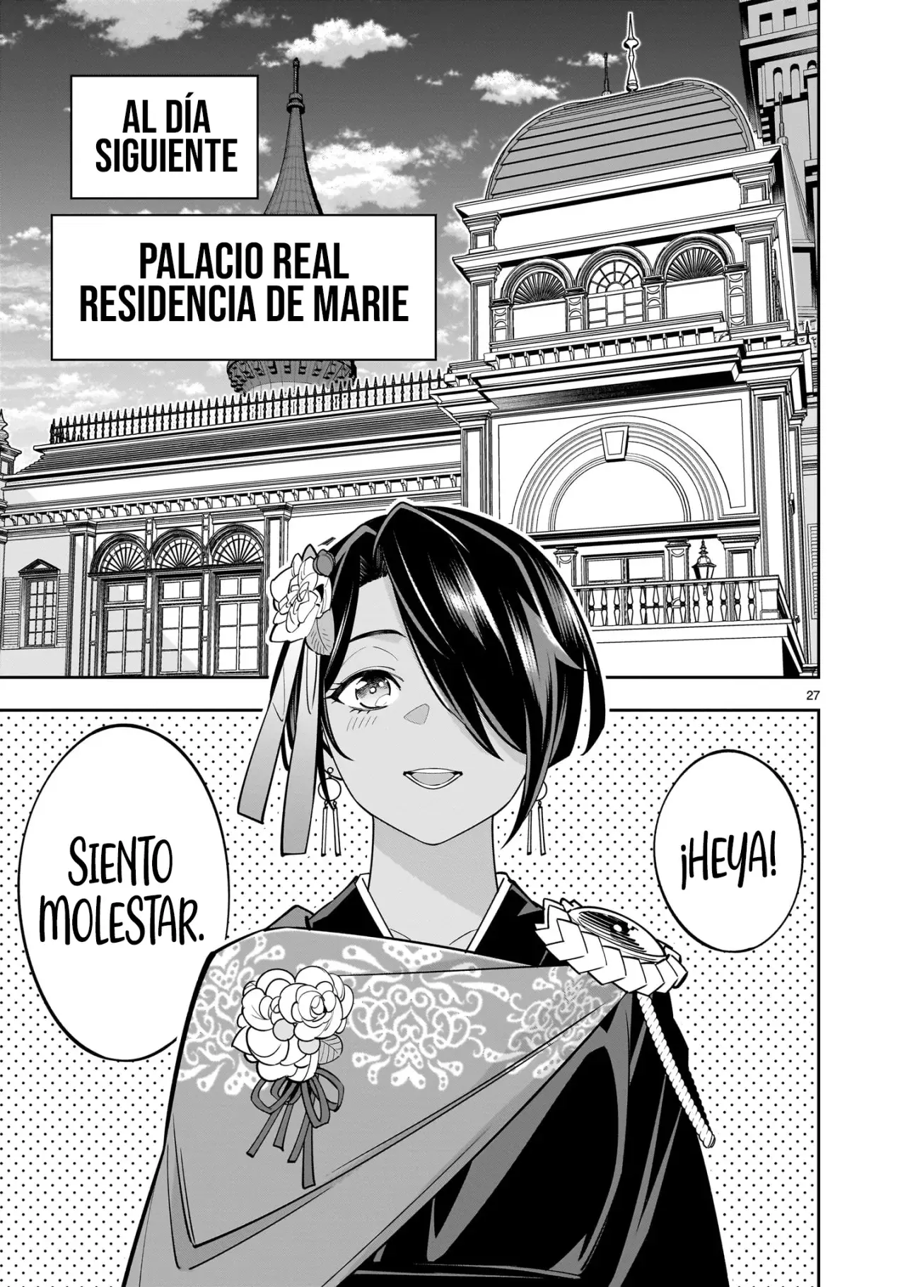 Shi ni Modori Oujo wa Ikinobiru Tameni Yuri Harem wo Tsukuru Koto ni Shita Capitulo 5 página 29