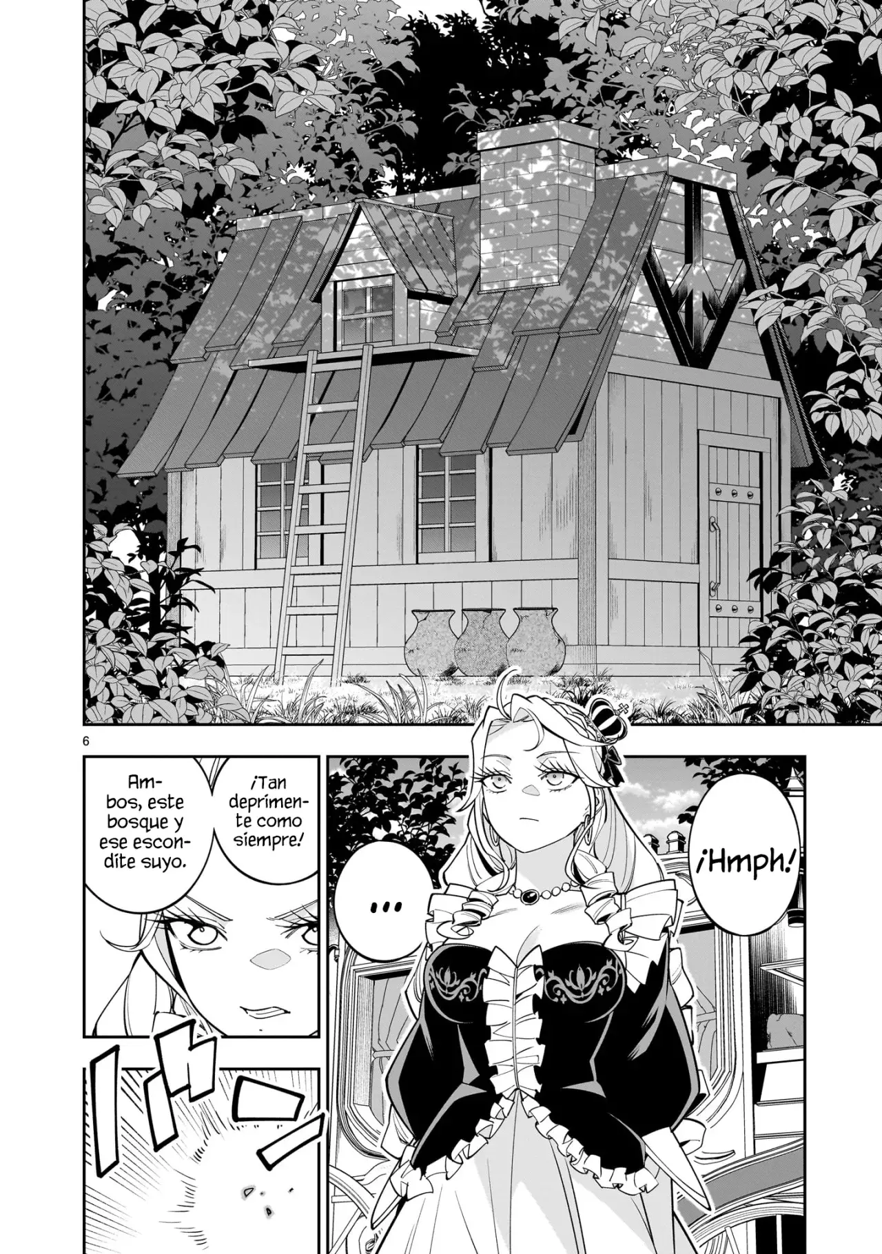 Shi ni Modori Oujo wa Ikinobiru Tameni Yuri Harem wo Tsukuru Koto ni Shita Capitulo 5 página 8