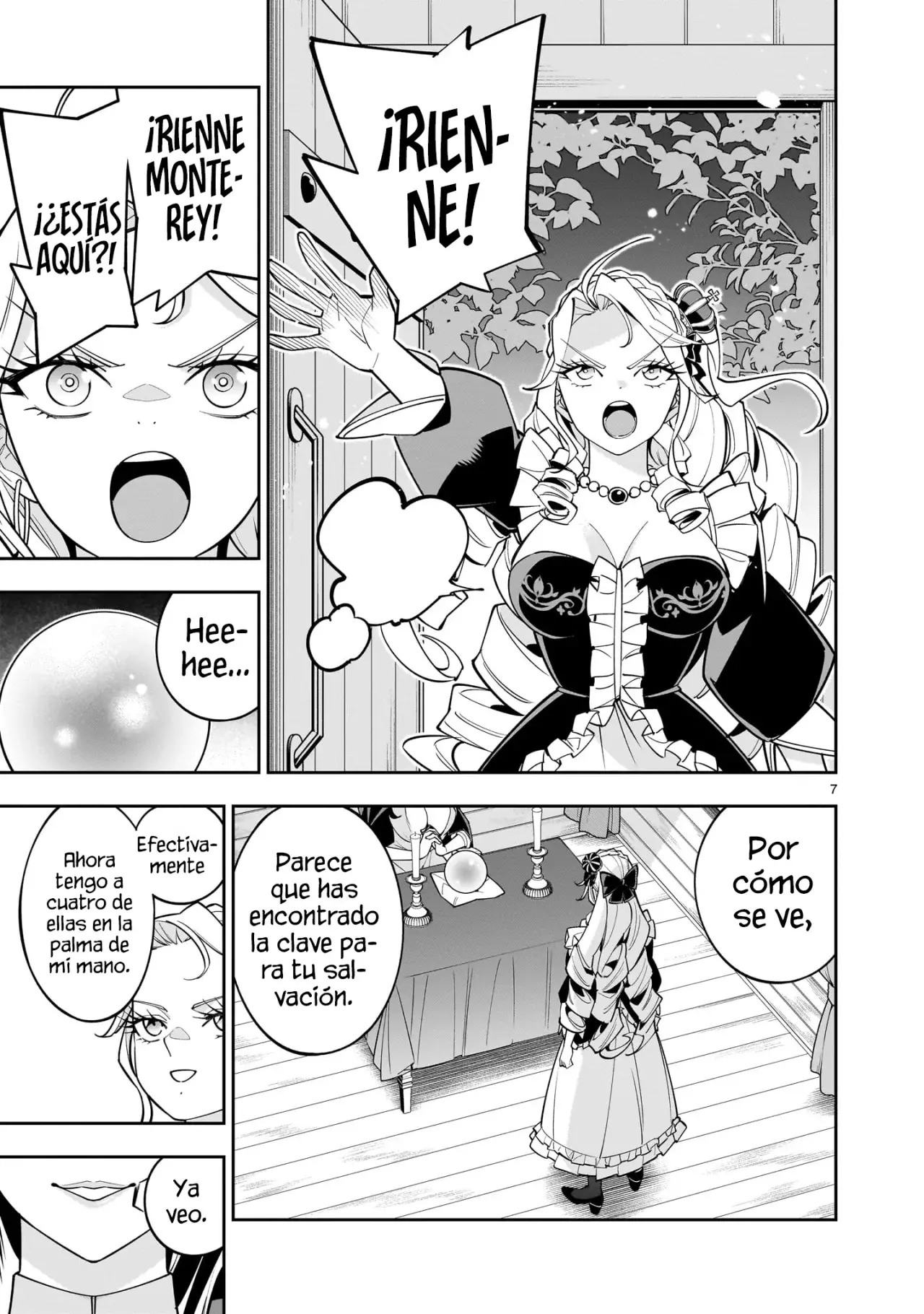Shi ni Modori Oujo wa Ikinobiru Tameni Yuri Harem wo Tsukuru Koto ni Shita Capitulo 5 página 9