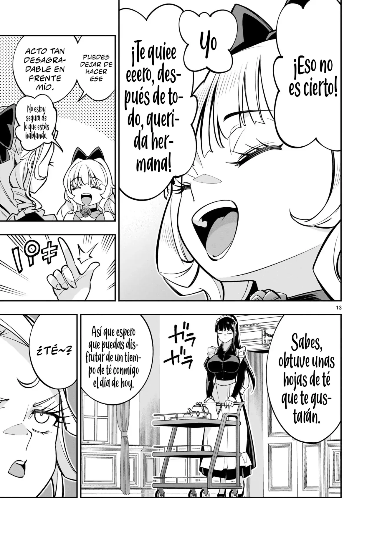 Shi ni Modori Oujo wa Ikinobiru Tameni Yuri Harem wo Tsukuru Koto ni Shita Capitulo 6.2 página 14