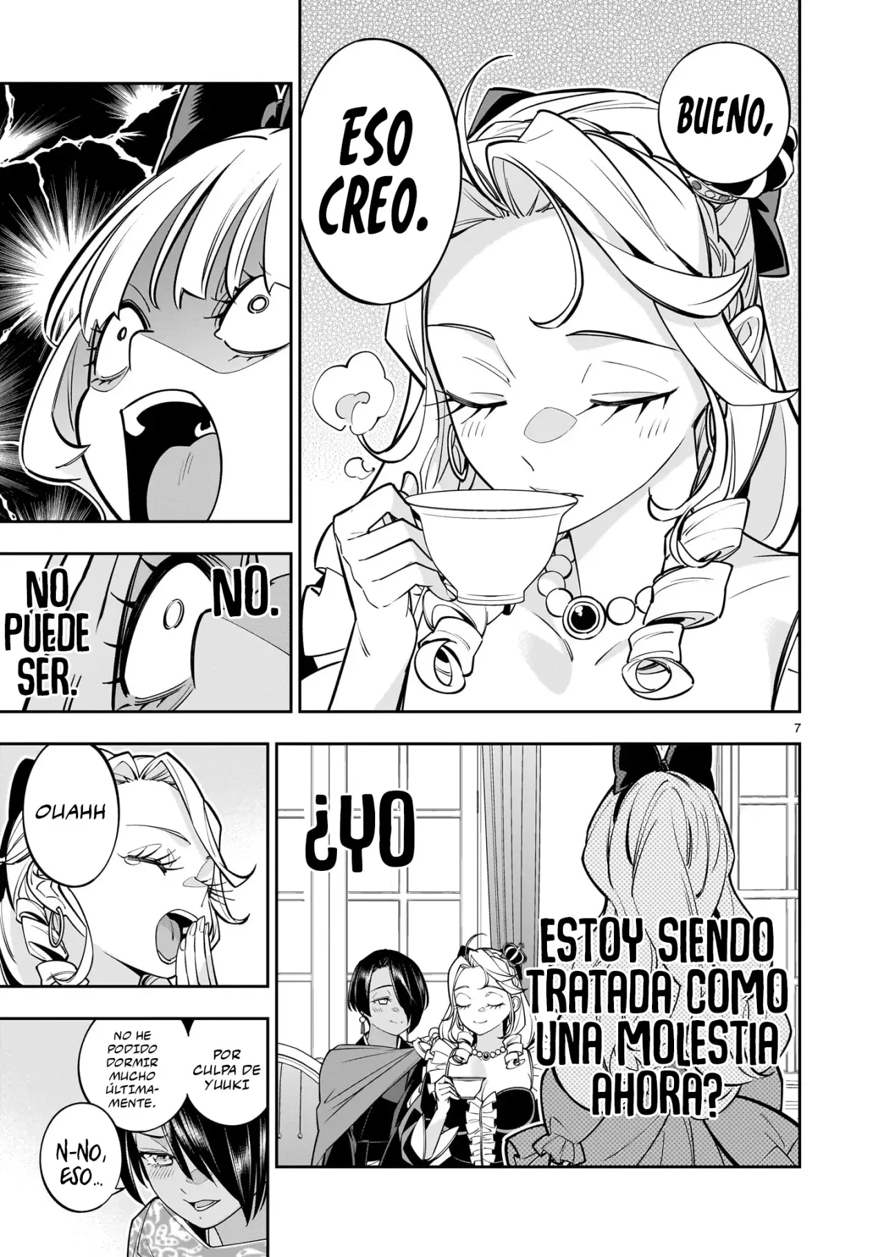 Shi ni Modori Oujo wa Ikinobiru Tameni Yuri Harem wo Tsukuru Koto ni Shita Capitulo 6.2 página 9
