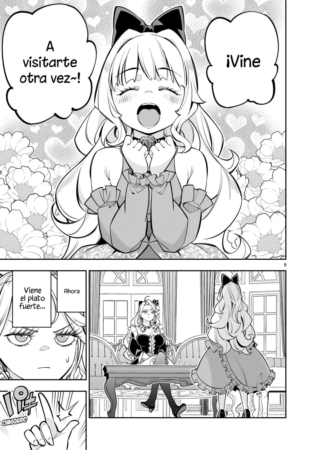 Shi ni Modori Oujo wa Ikinobiru Tameni Yuri Harem wo Tsukuru Koto ni Shita Capitulo 7 página 10